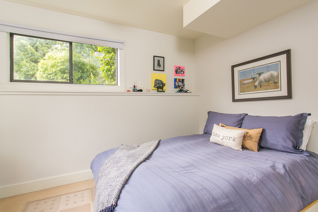 Basement bedroom
