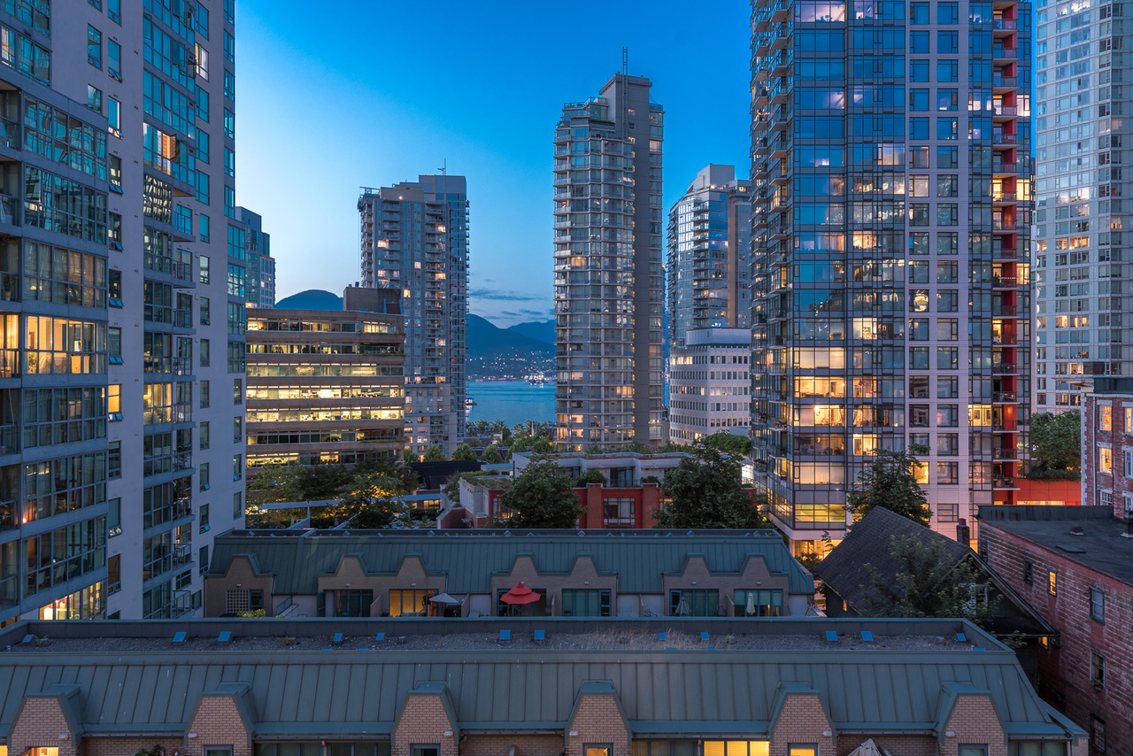 view-2 at 508 - 1239 Georgia, Coal Harbour, Vancouver West