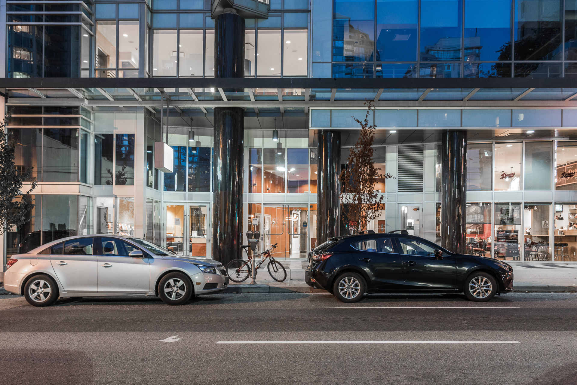 exterior at 2704 - 833 Seymour, Downtown VW, Vancouver West