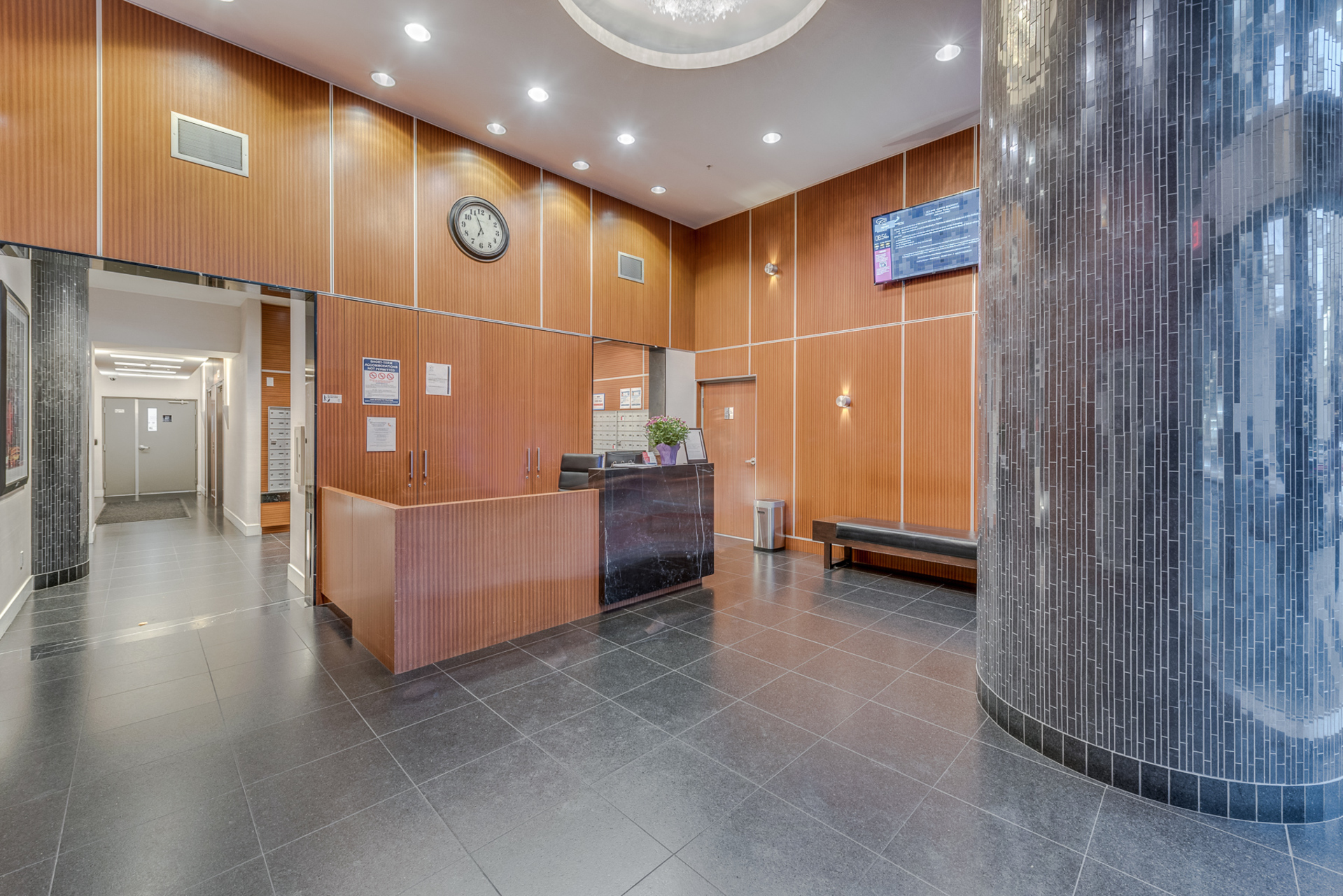 lobby at 2704 - 833 Seymour, Downtown VW, Vancouver West