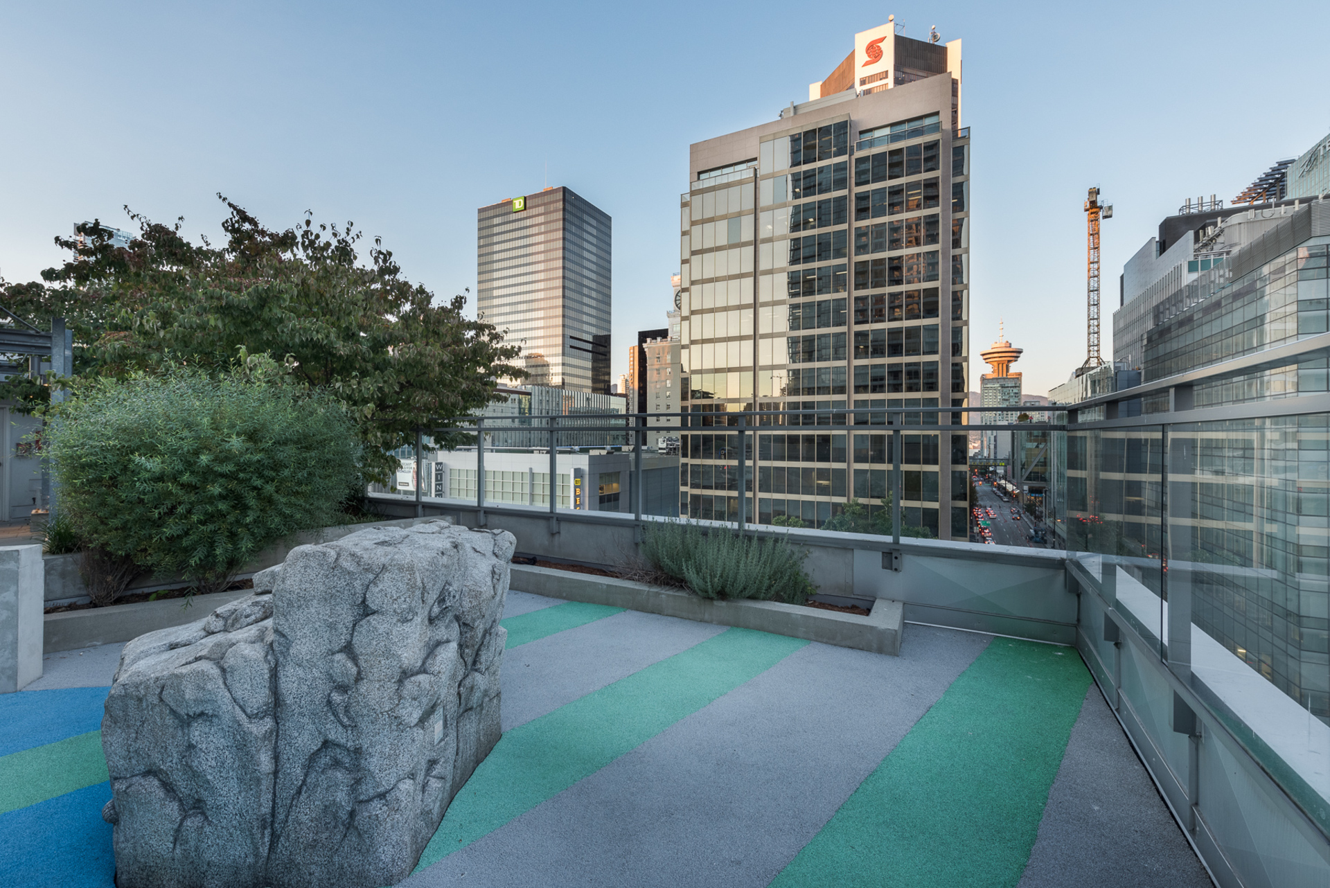 outdoor-area-2 at 2704 - 833 Seymour, Downtown VW, Vancouver West