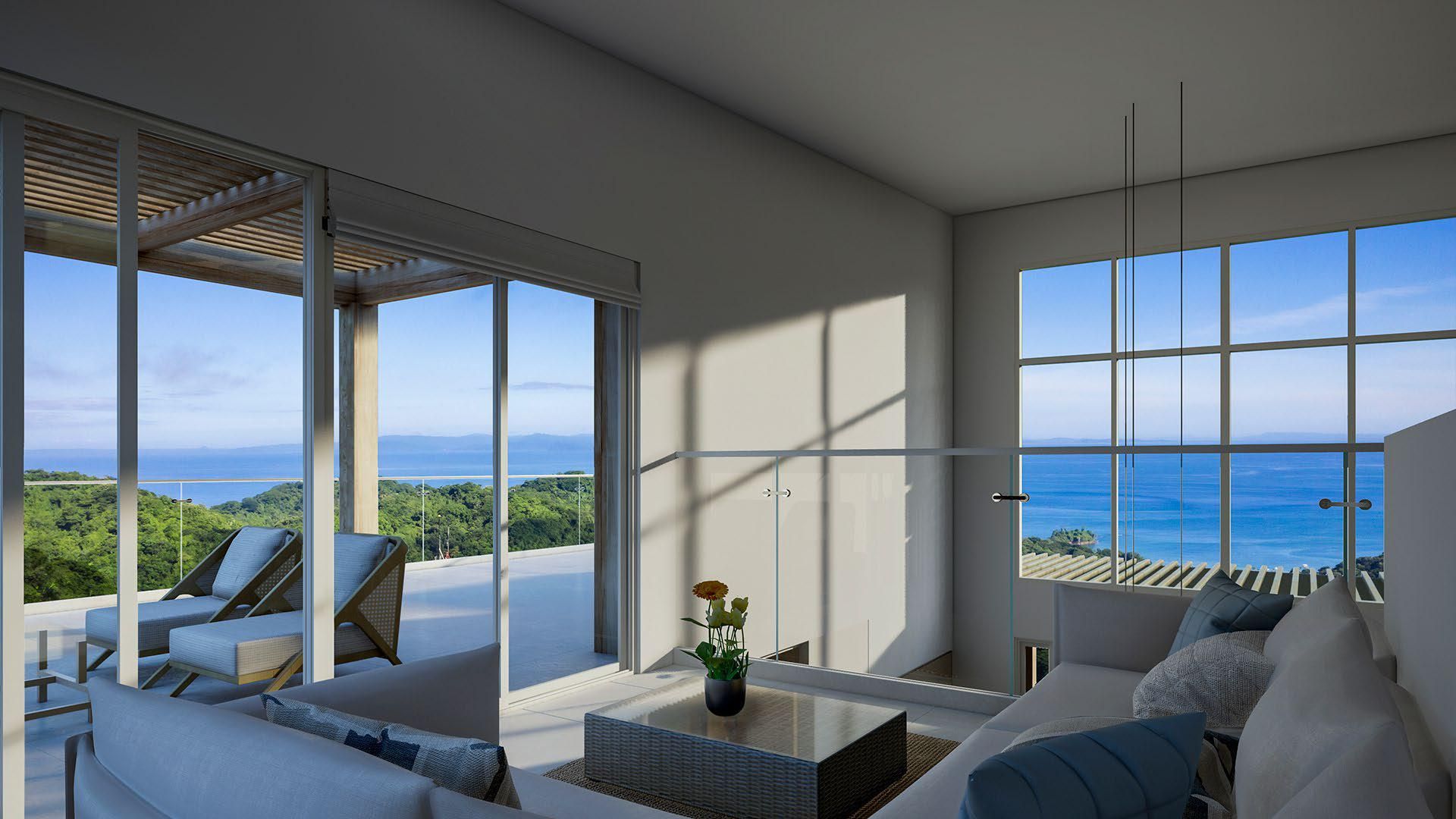 LUXURY OCEAN VIEW PROPERTY IN VILLAS CALETAS PENTHOUSE OCAN VIEW BILASH AND CHARRON REAL ESTATE GROUP COSTA RICA OCEN VIEW PROPE