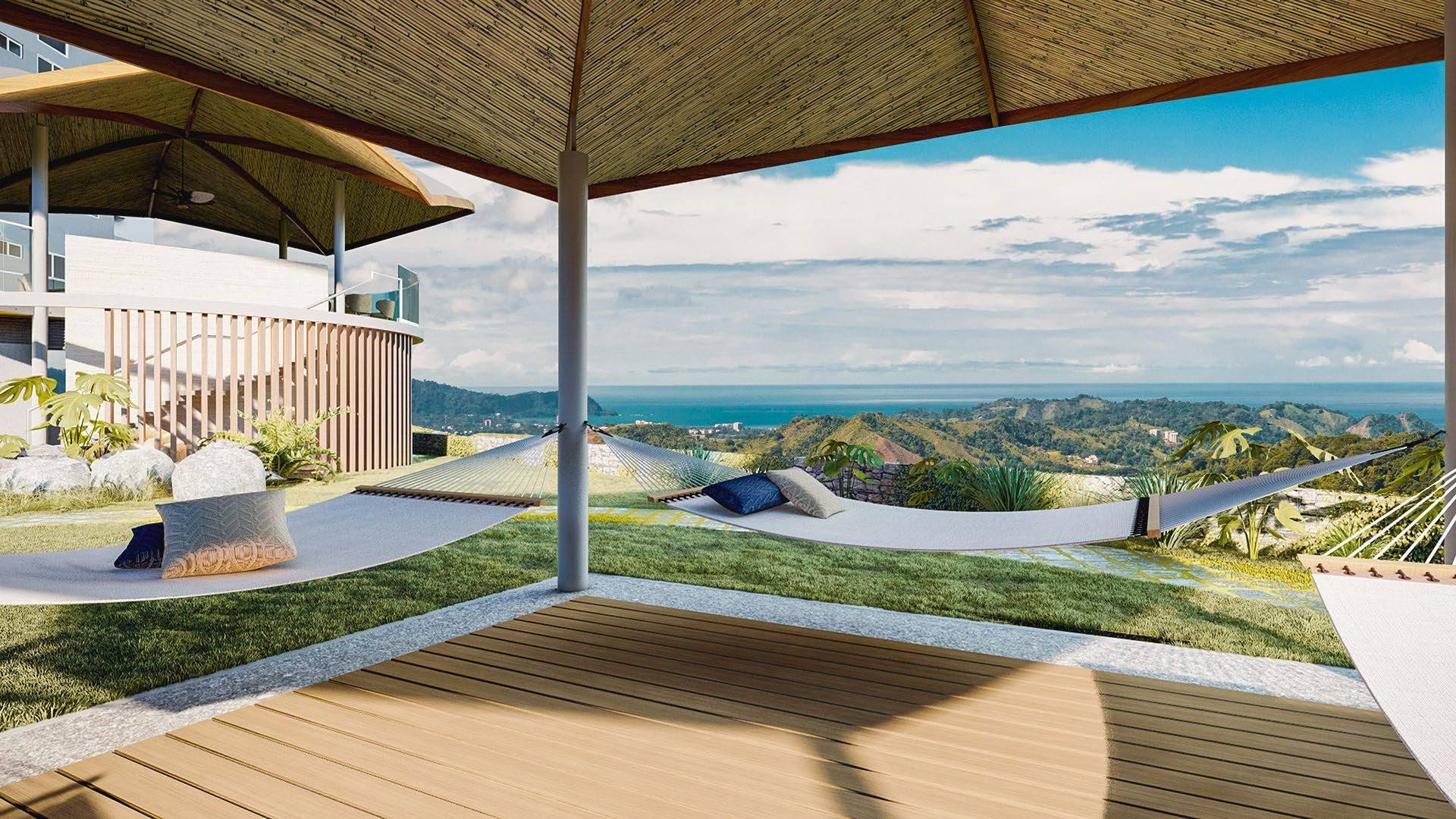 LUXURY OCEAN VIEW PROPERTY IN VILLAS CALETAS PENTHOUSE OCAN VIEW BILASH AND CHARRON REAL ESTATE GROUP COSTA RICA OCEN VIEW PROPE