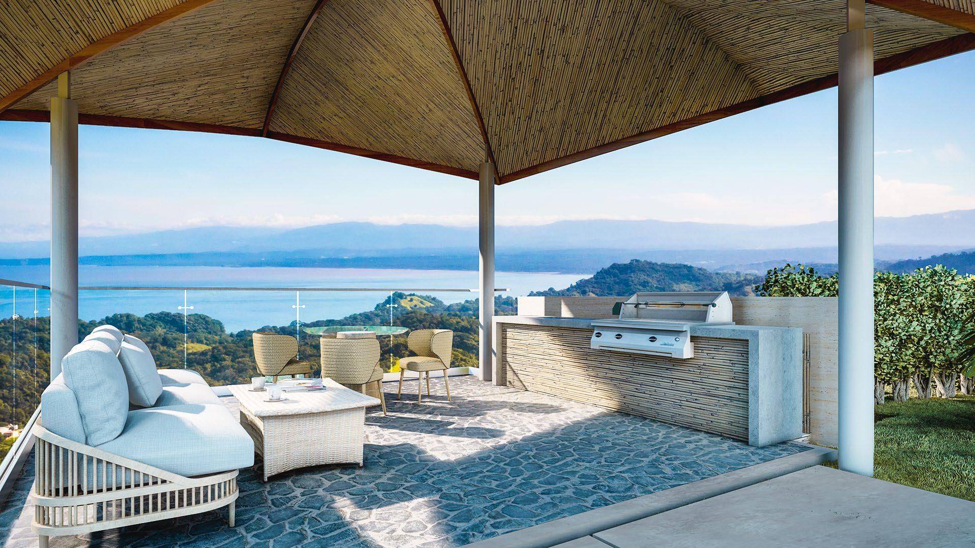 LUXURY OCEAN VIEW PROPERTY IN VILLAS CALETAS PENTHOUSE OCAN VIEW BILASH AND CHARRON REAL ESTATE GROUP COSTA RICA OCEN VIEW PROPE