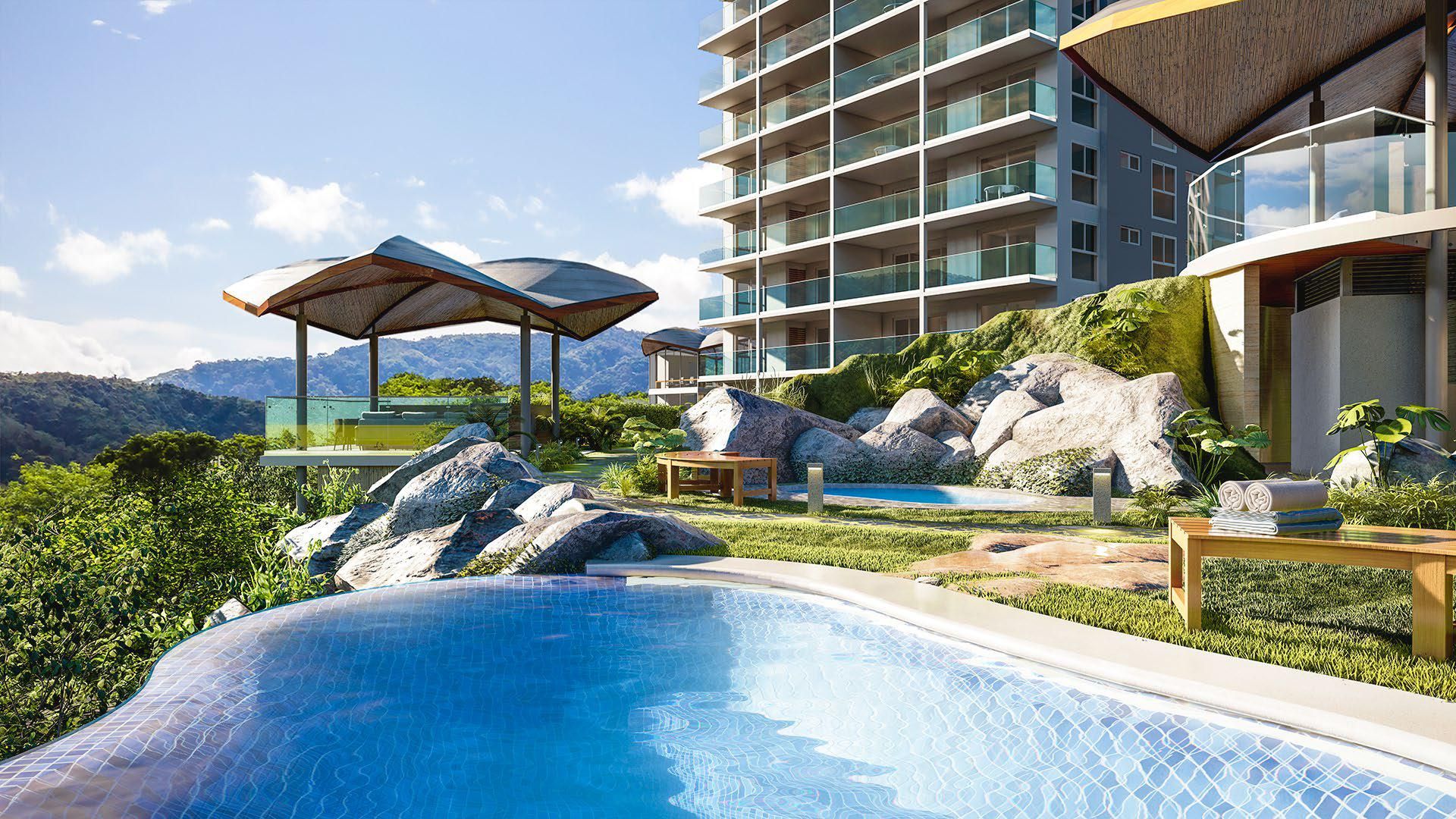 Luxury condo ocean view in villas caletas costa rica pura vida bilash and charron real estate group condo for sale ocean view oc