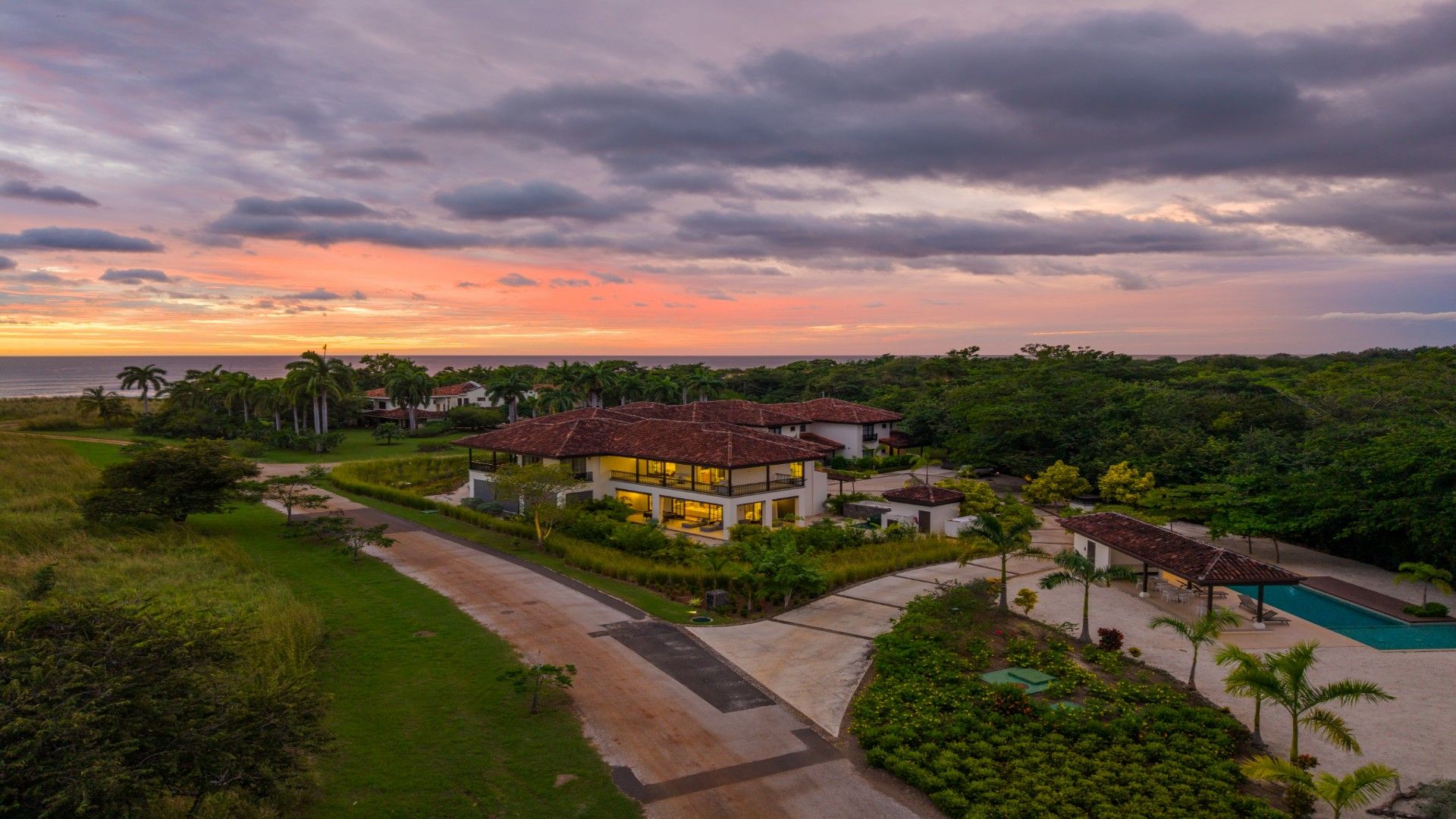 luxury villa Hacienda Pinilla, ocean view villa Costa Rica, beachfront home Guanacaste, villa for sale Playa Avellanas, Lago de