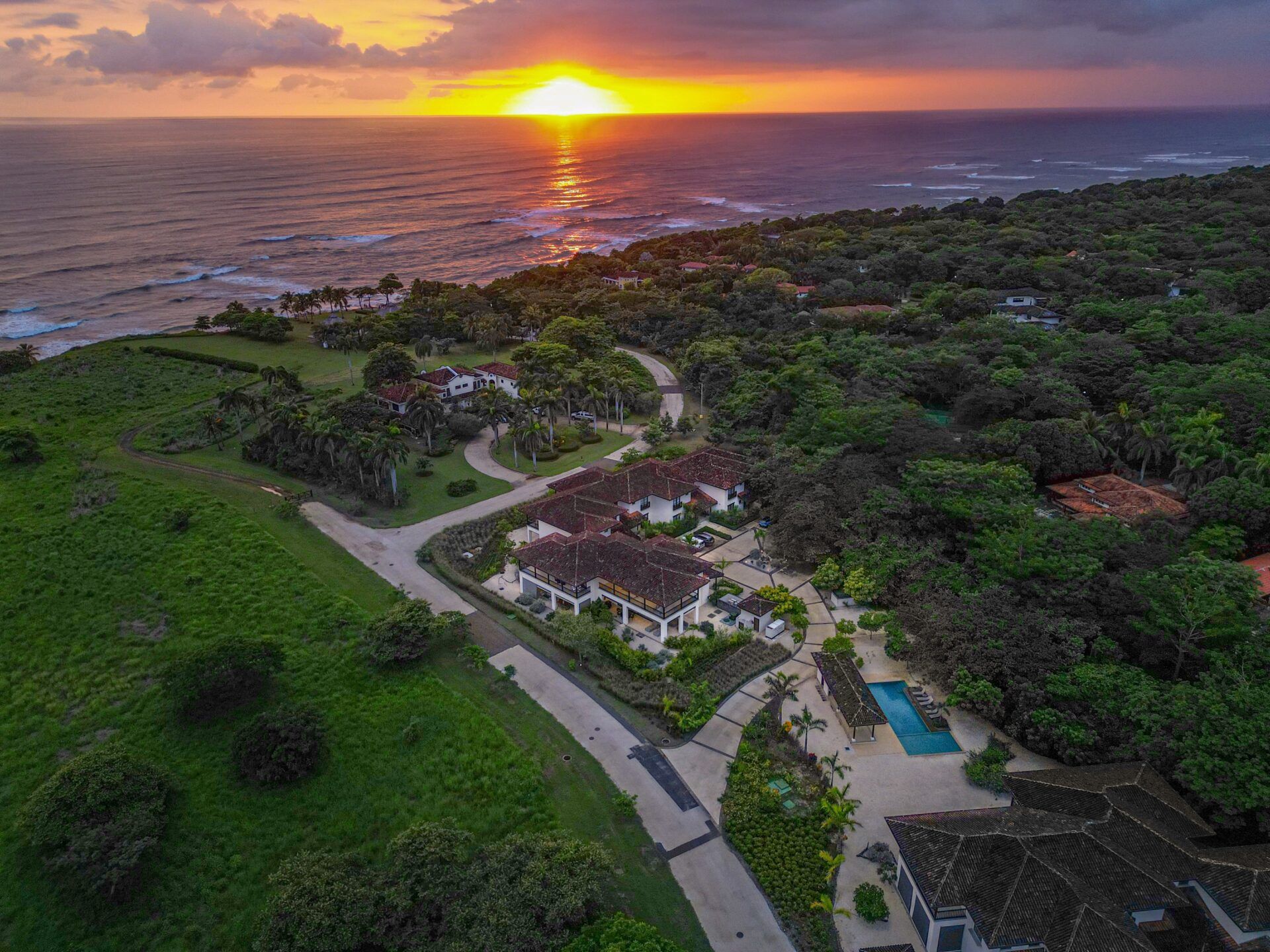 luxury villa Hacienda Pinilla, ocean view villa Costa Rica, beachfront home Guanacaste, villa for sale Playa Avellanas, Lago de 