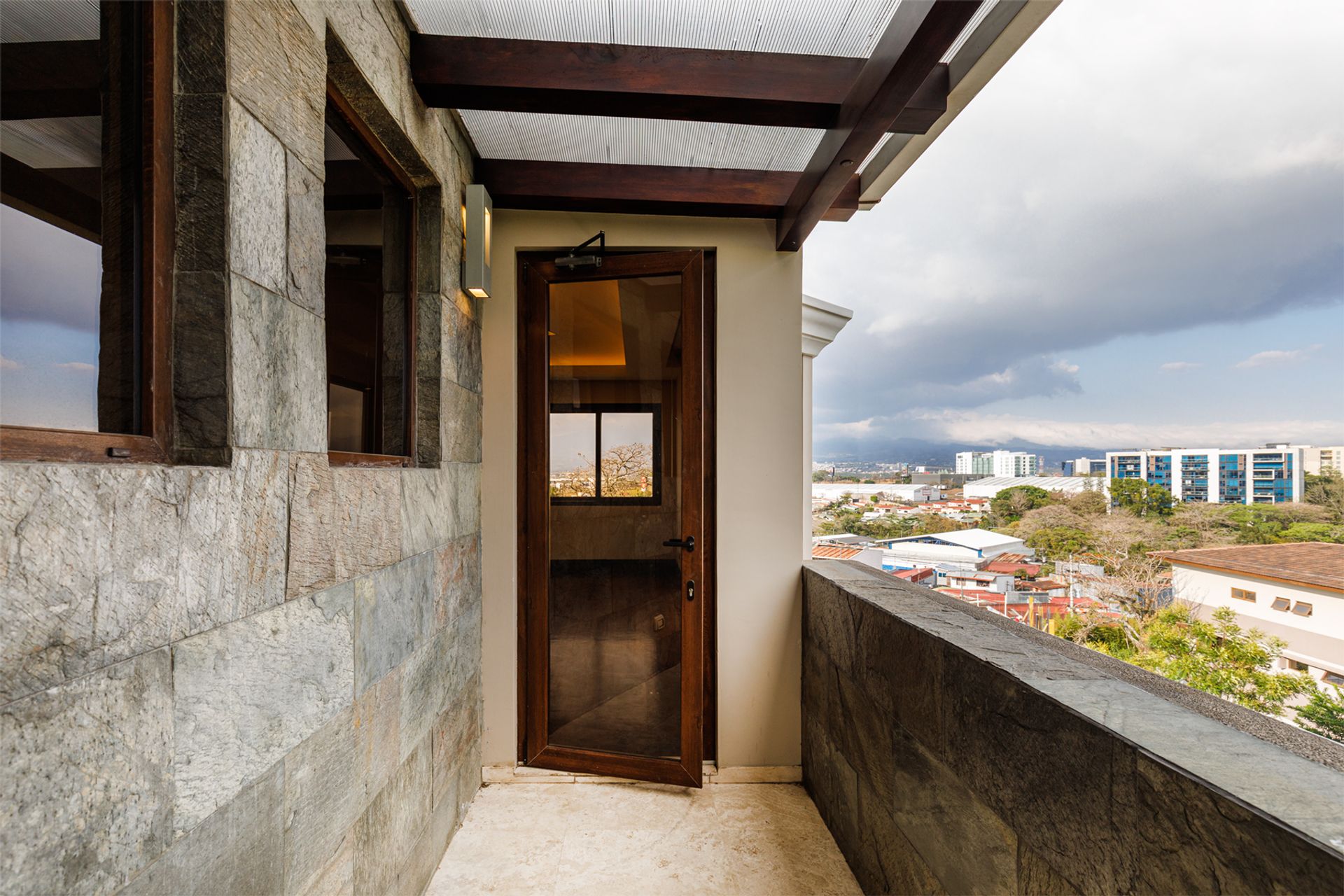 Small balcony Master Bedroom