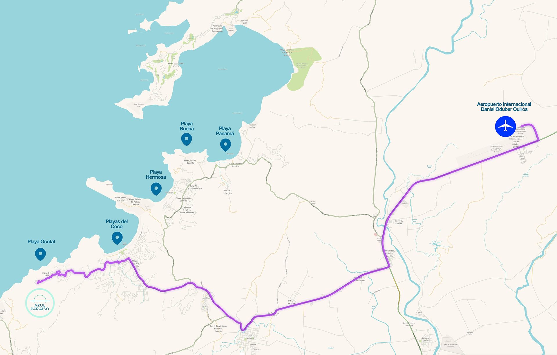 azul-paraiso-to-airport