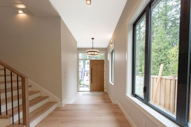 Entrance with large window at 12853 Sheldrake Court, Silver Valley, Maple Ridge Entrance with large window at 12853 Sheldrake Court, Silver Valley, Maple Ridge