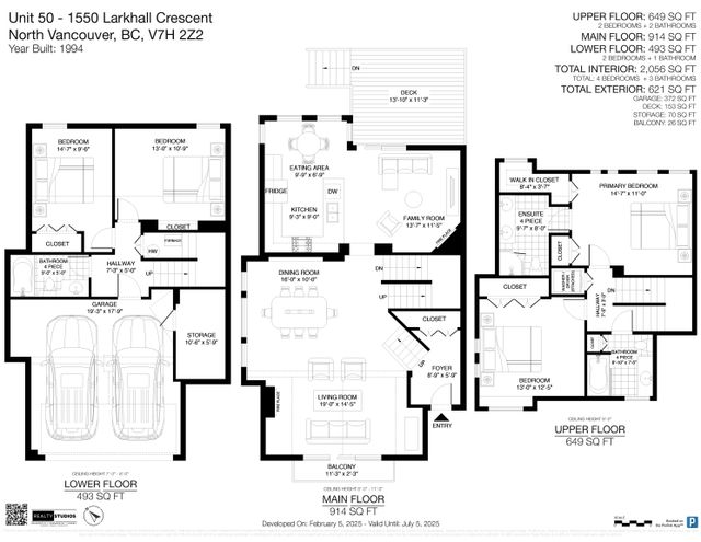  at 50 - 1550 Larkhall Crescent, North Vancouver