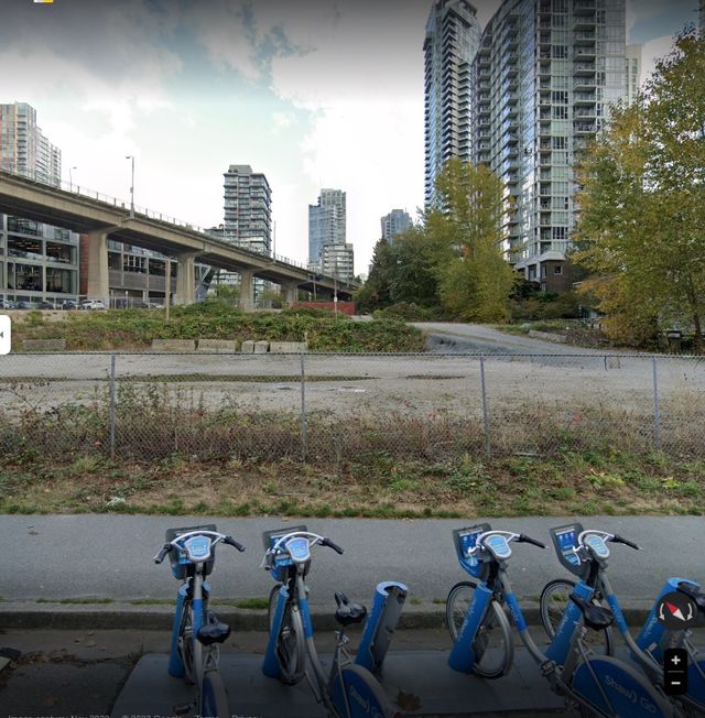 601 Beach Crescent current view of the site in Yaletown BC at 601 Beach Crescent, Beach District (Yaletown), Vancouver West