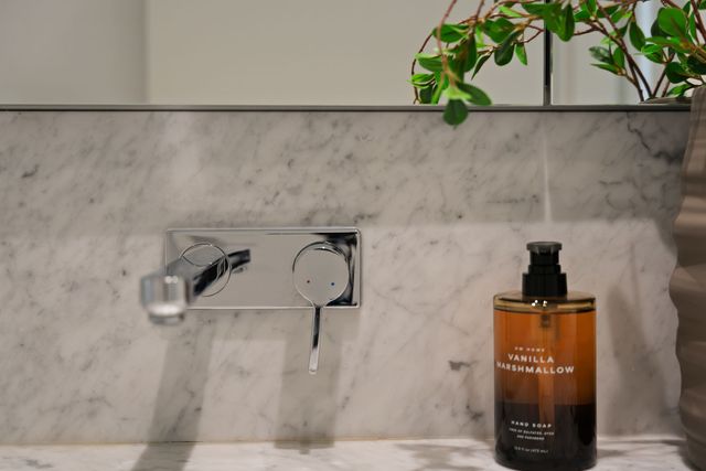 26-8x-on-the-park-1610-marble-wall-faucet at 1610 - 1111 Richards Street, Vancouver West