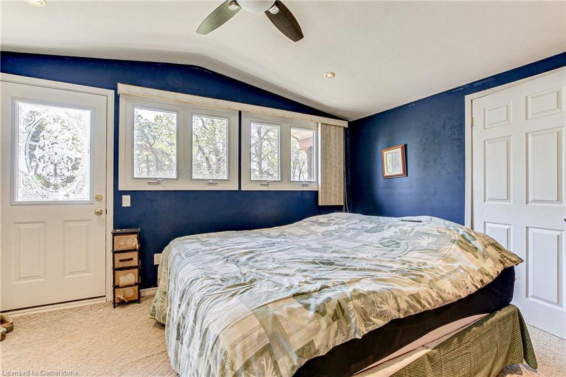 42-primary-bedroom-with-door-to-deck at 88 Woodstock Avenue, Long Point 42-primary-bedroom-with-door-to-deck at 88 Woodstock Avenue, Long Point