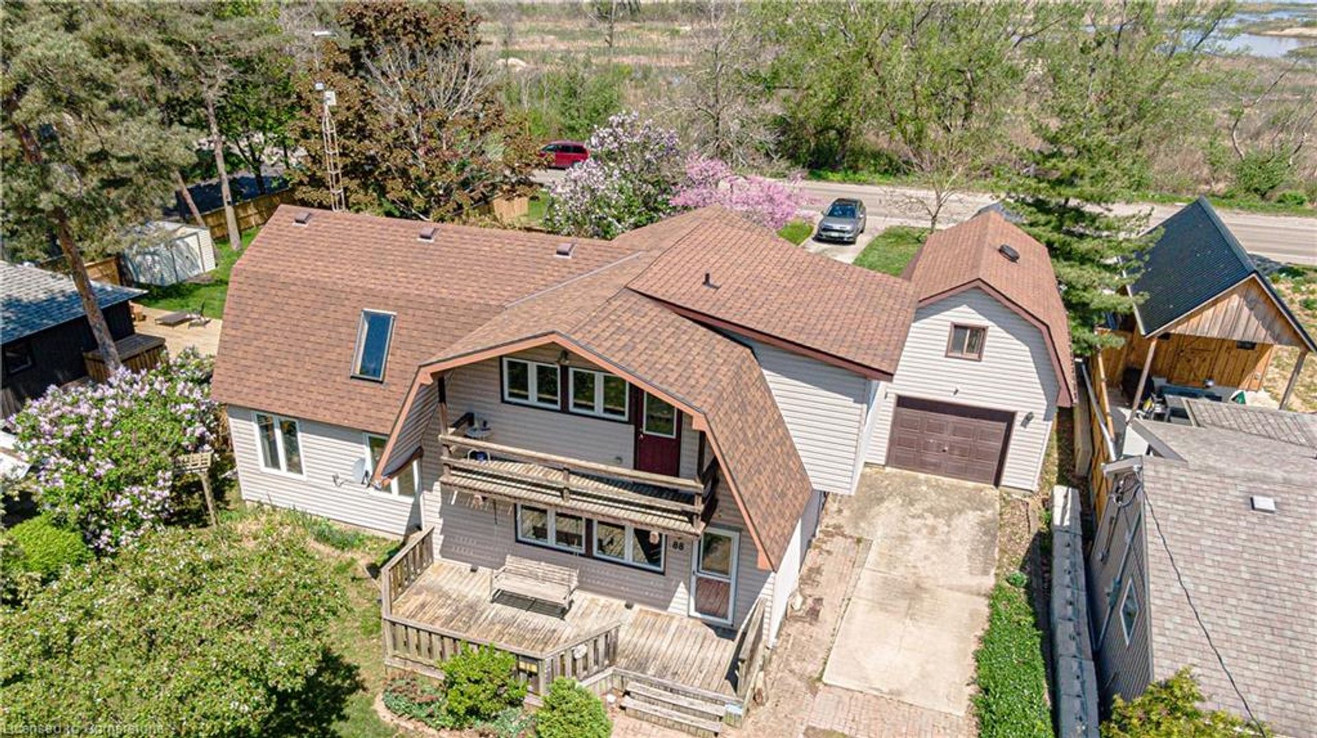 6-front-drone-view at 88 Woodstock Avenue, Long Point 6-front-drone-view at 88 Woodstock Avenue, Long Point