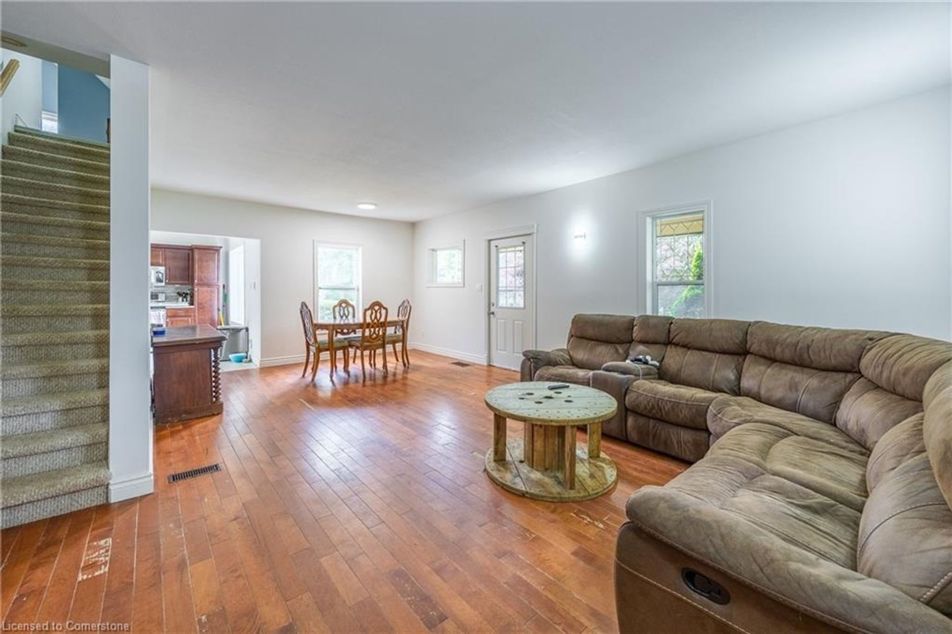 living room at 263 Main Street E, Otterville living room at 263 Main Street E, Otterville