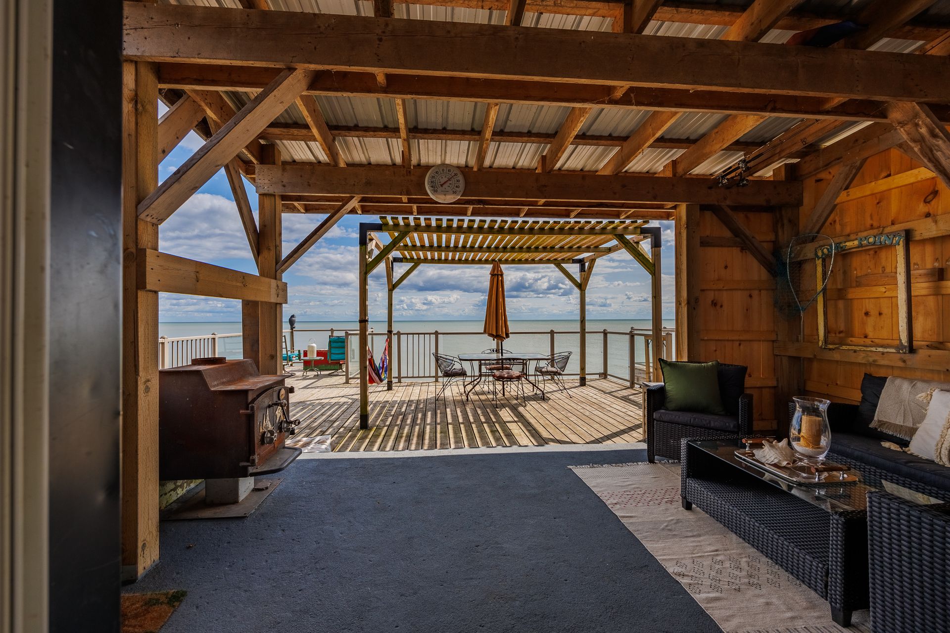 Patio at 221 - 223 Hastings Drive, Long Point Cottage Community, Long Point Patio at 221 - 223 Hastings Drive, Long Point Cottage Community, Long Point