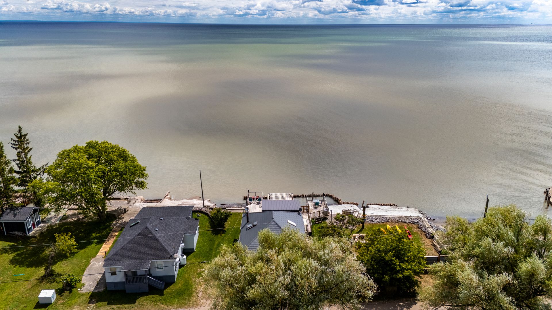 Aerial View  at 221 - 223 Hastings Drive, Long Point Cottage Community, Long Point Aerial View  at 221 - 223 Hastings Drive, Long Point Cottage Community, Long Point