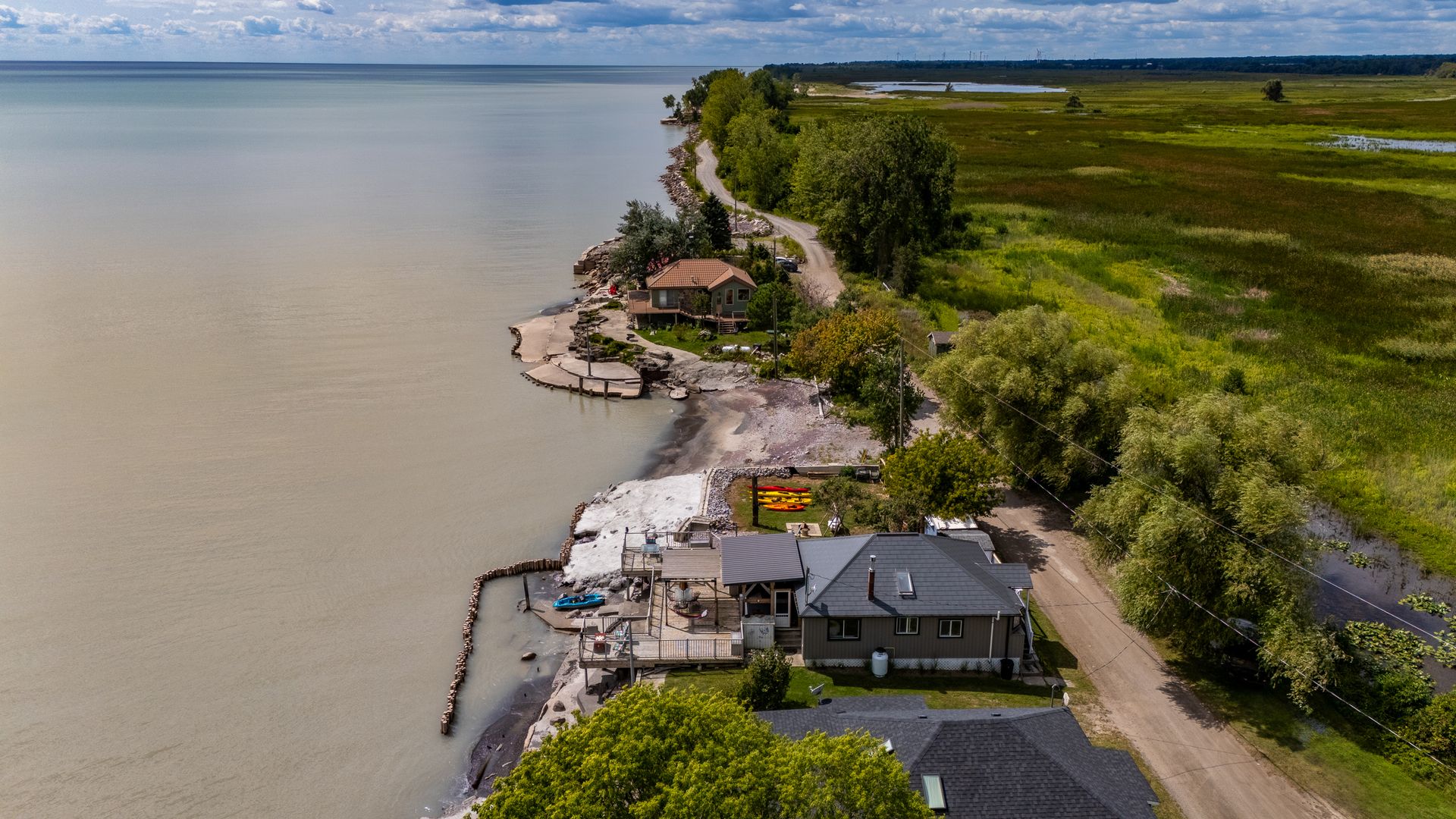 Aerial View  at 221 - 223 Hastings Drive, Long Point Cottage Community, Long Point Aerial View  at 221 - 223 Hastings Drive, Long Point Cottage Community, Long Point