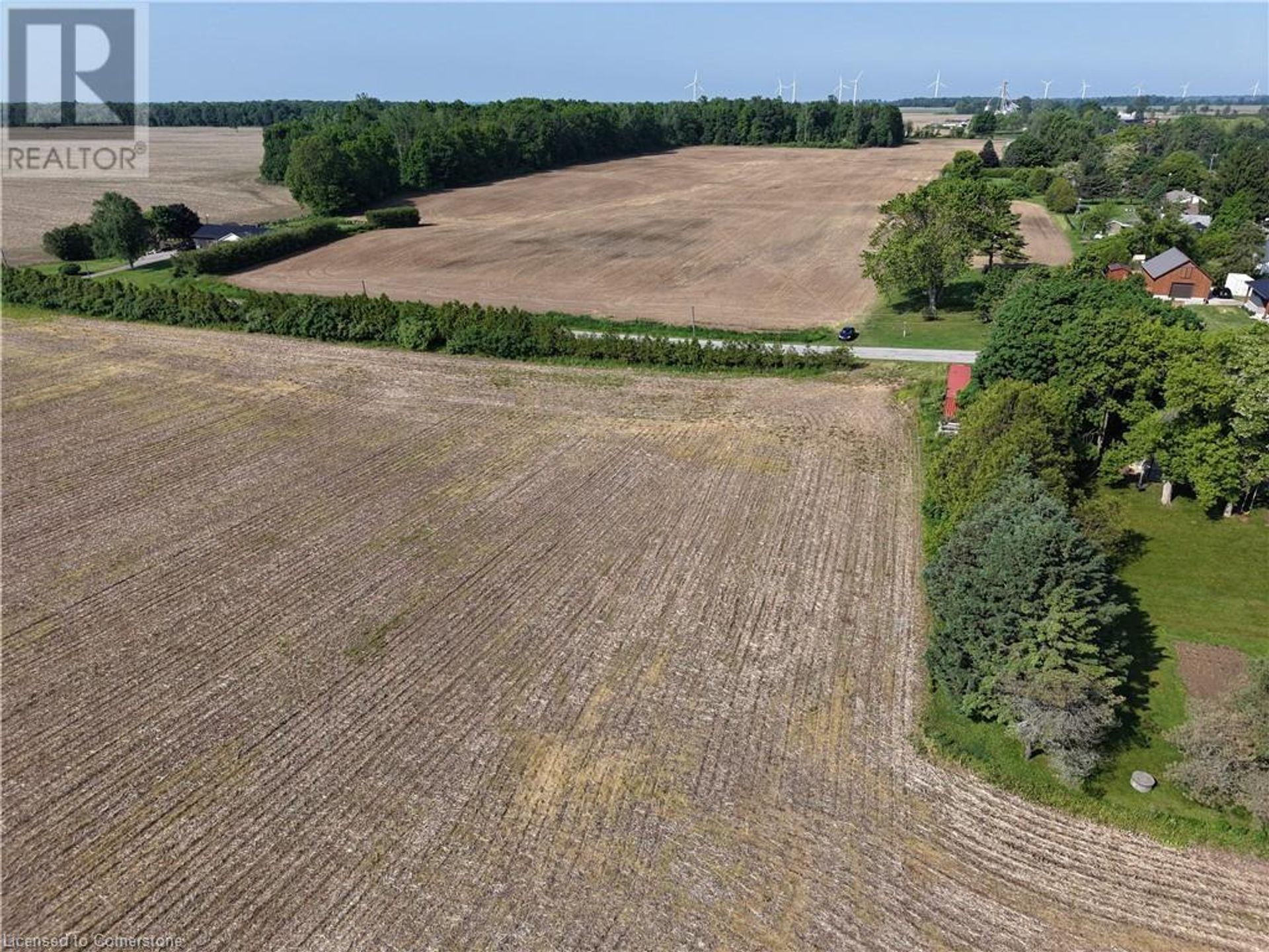 countryside to west at 282 West Quarterline N/a Road, Port Rowan countryside to west at 282 West Quarterline N/a Road, Port Rowan