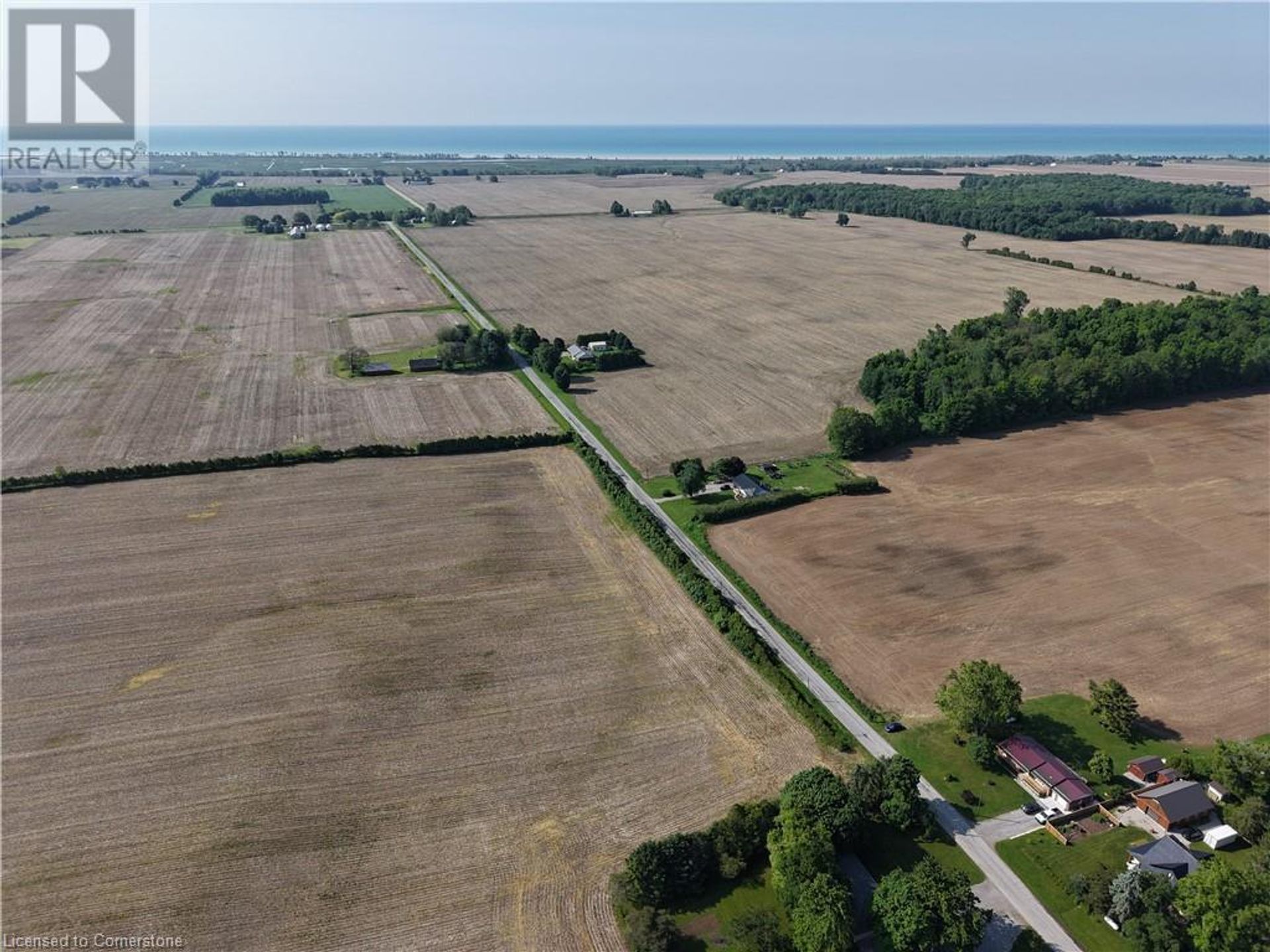 Lake Erie on Horizon at 282 West Quarterline N/a Road, Port Rowan Lake Erie on Horizon at 282 West Quarterline N/a Road, Port Rowan