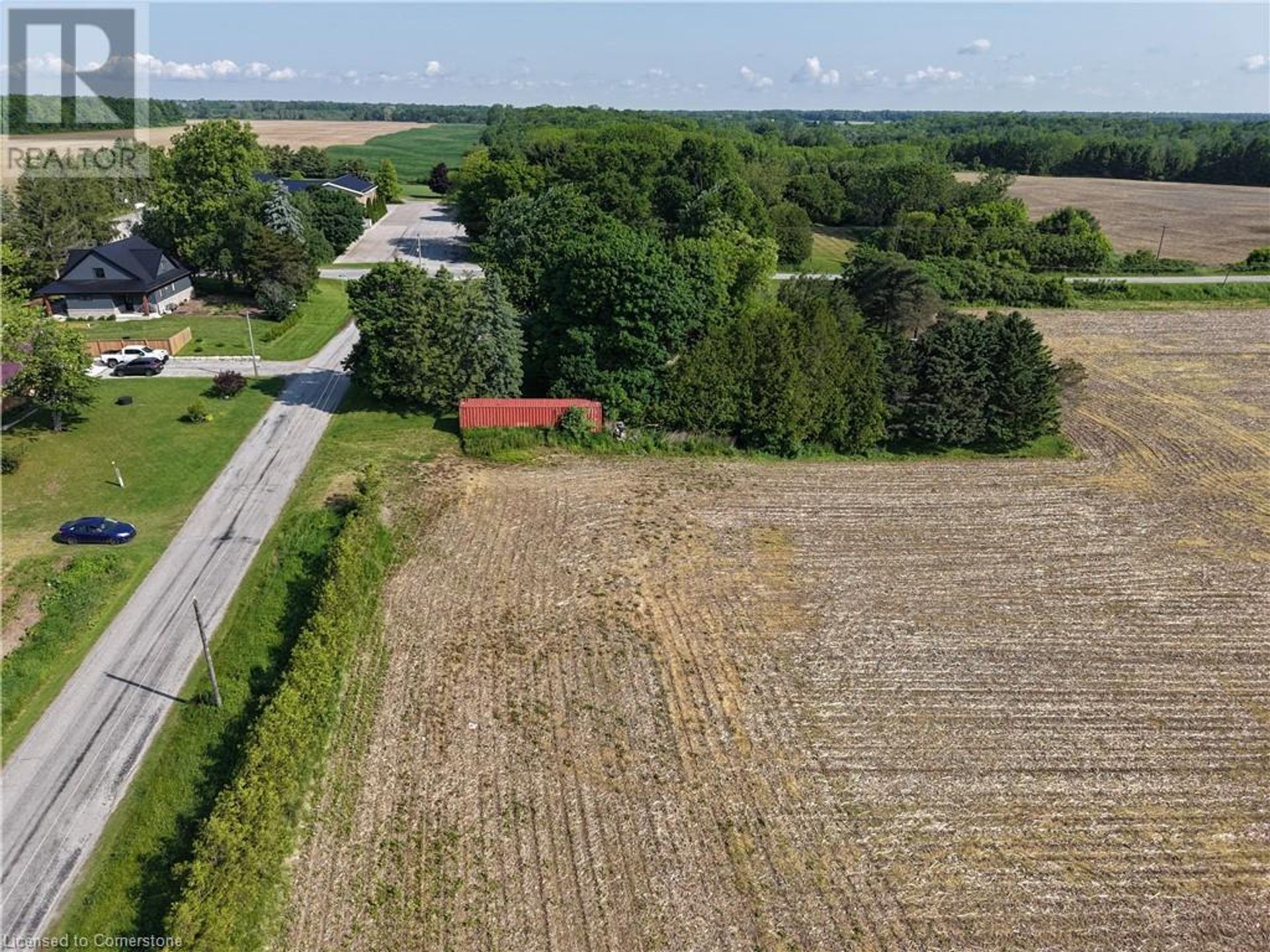 Aerial View at 282 West Quarterline N/a Road, Port Rowan Aerial View at 282 West Quarterline N/a Road, Port Rowan