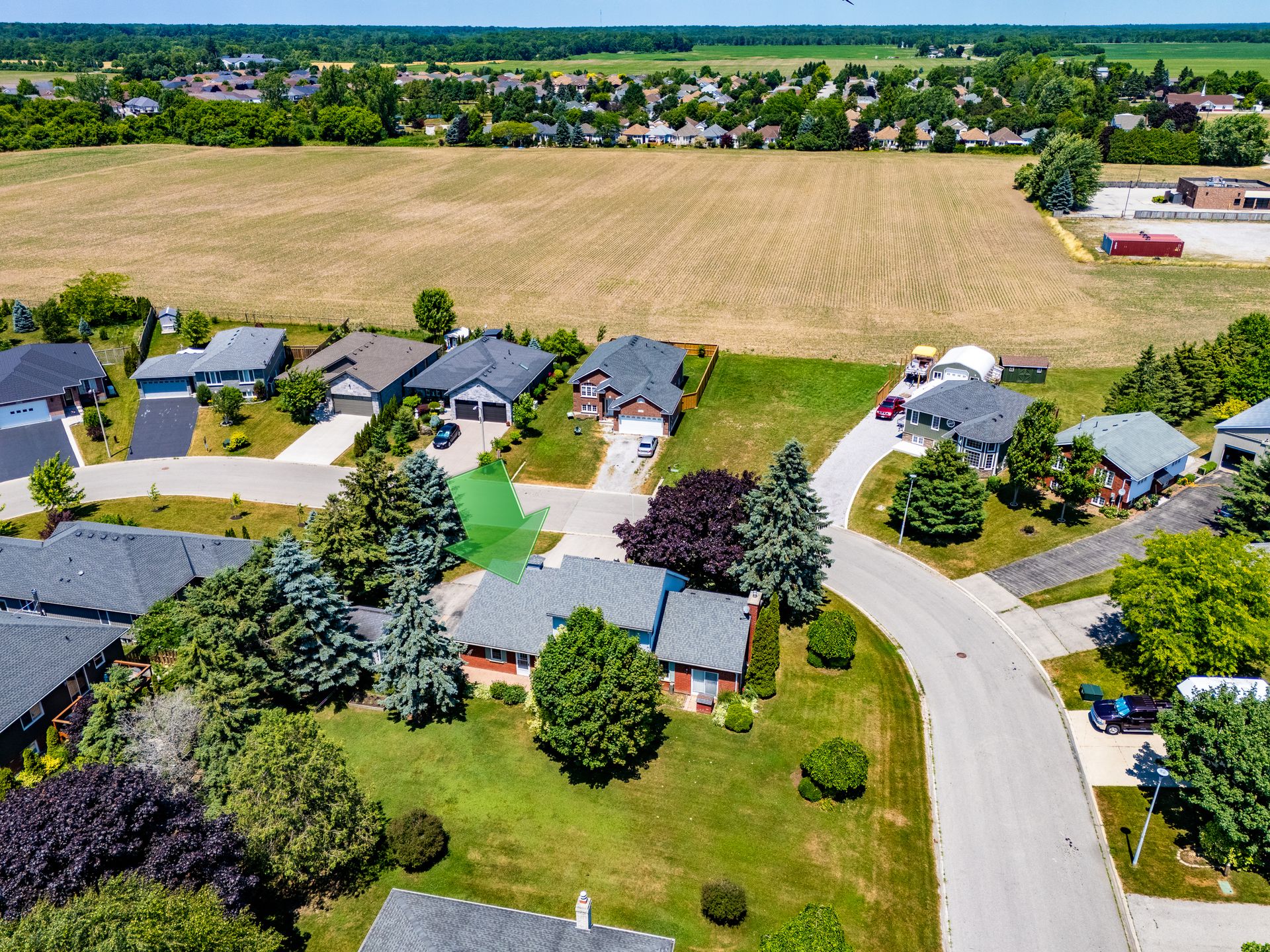 Aerial View at 23 Backus Drive, Port Rowan Aerial View at 23 Backus Drive, Port Rowan