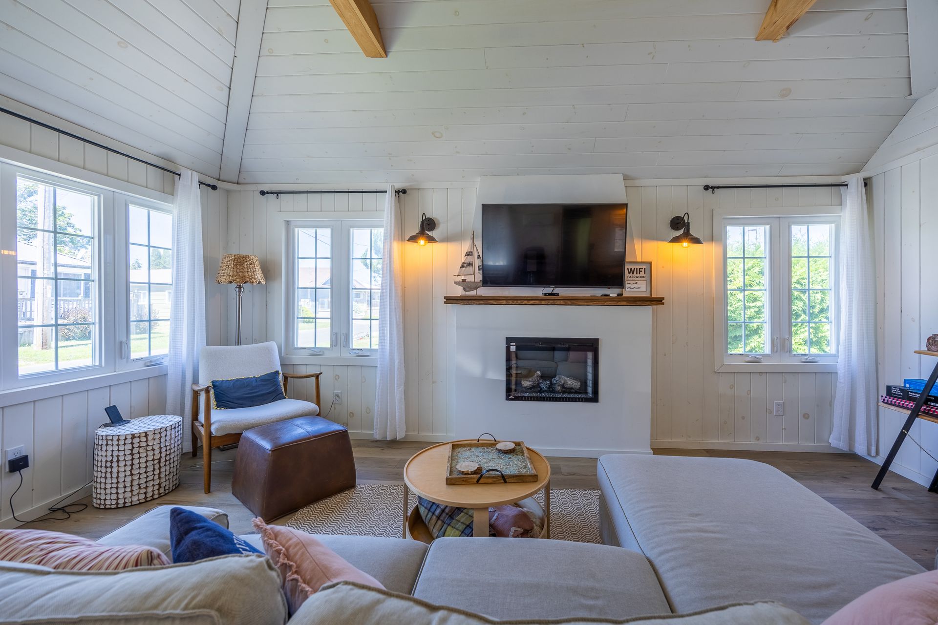 Living Room at 11 Bass Lane, Long Point Living Room at 11 Bass Lane, Long Point