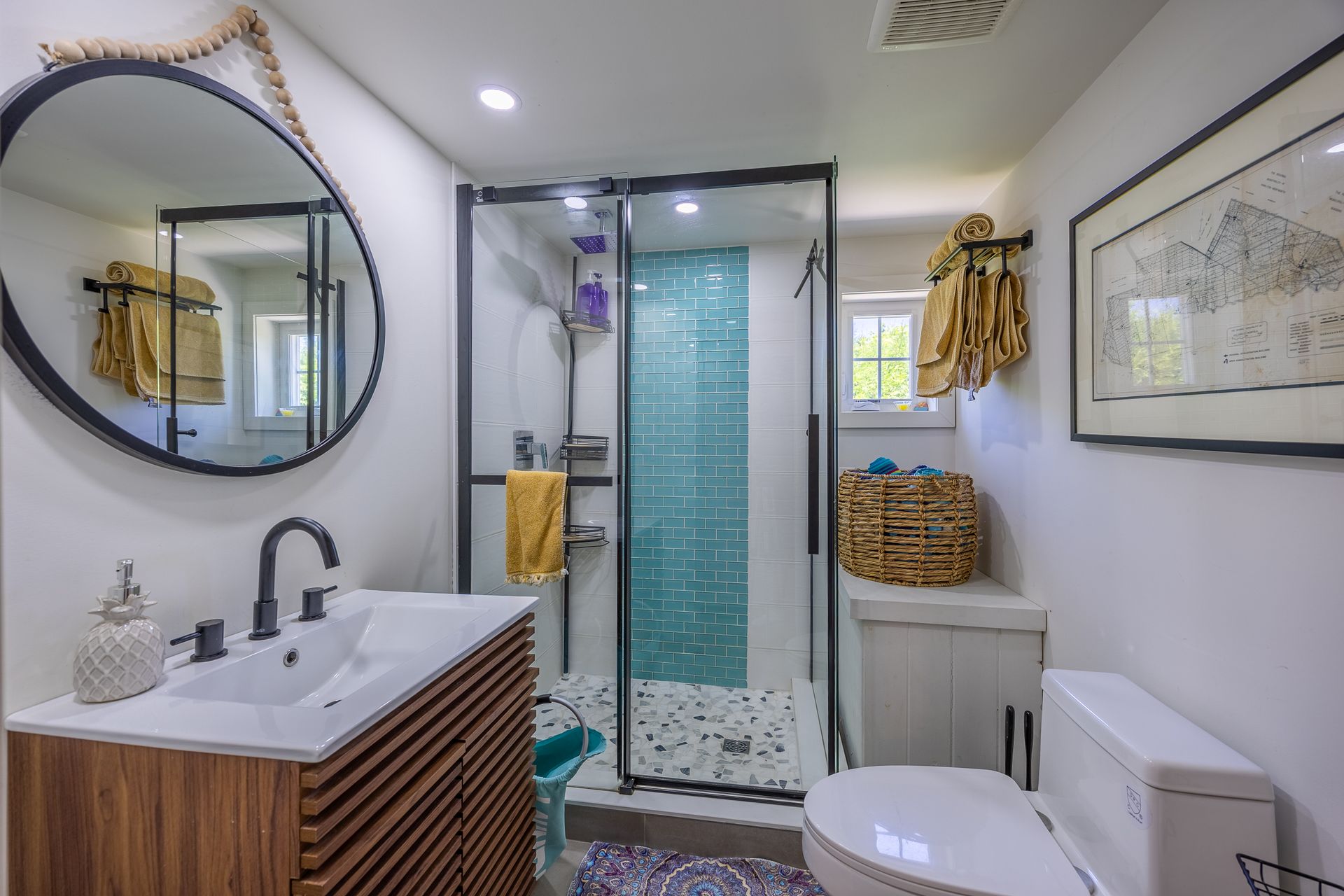 Bathroom at 11 Bass Lane, Long Point Bathroom at 11 Bass Lane, Long Point