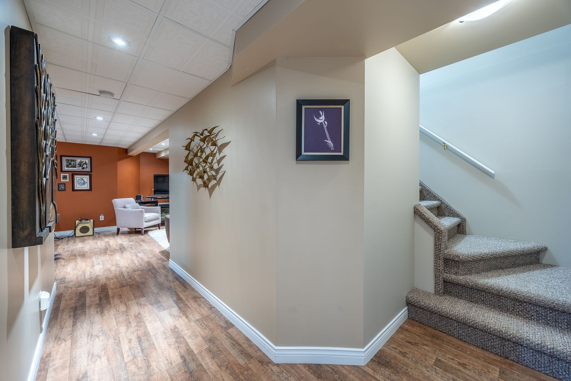 Basement Landing at 2 Carolina Way, Village of Long Point Bay, Port Rowan Basement Landing at 2 Carolina Way, Village of Long Point Bay, Port Rowan