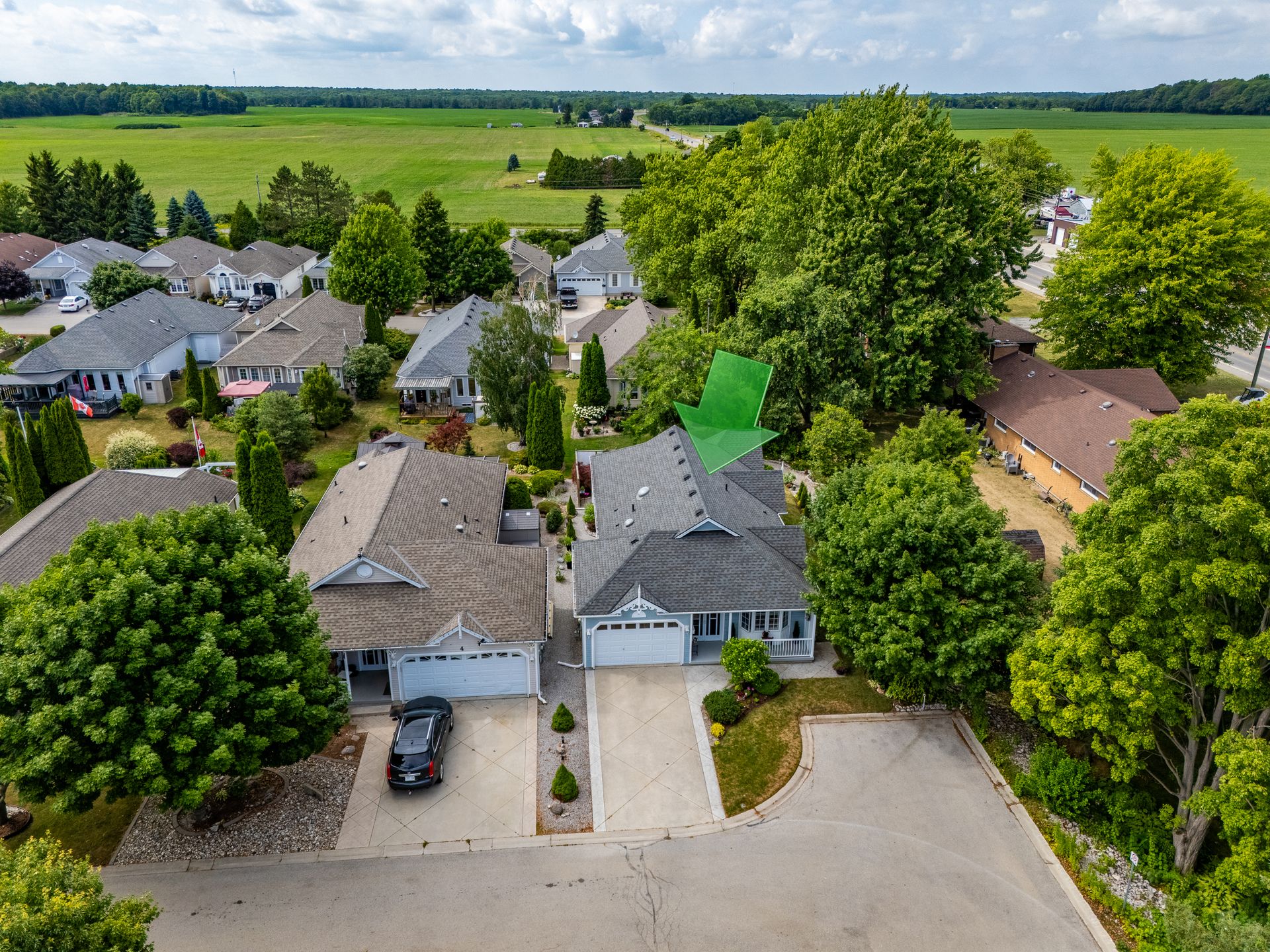 Aerial View at 2 Carolina Way, Village of Long Point Bay, Port Rowan Aerial View at 2 Carolina Way, Village of Long Point Bay, Port Rowan