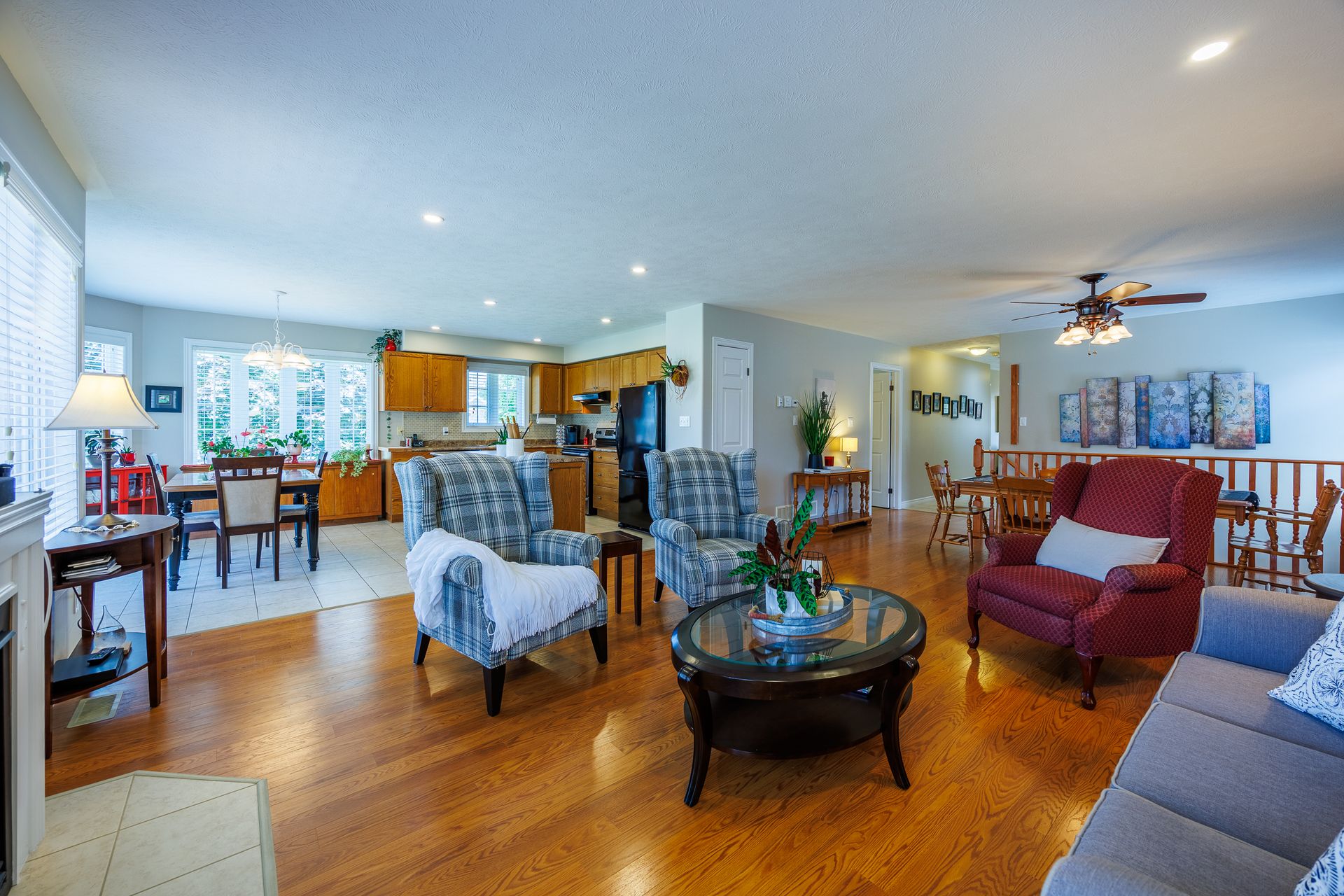 Living Room at 103 Upper Canada Drive, Village of Long Point Bay, Port Rowan Living Room at 103 Upper Canada Drive, Village of Long Point Bay, Port Rowan