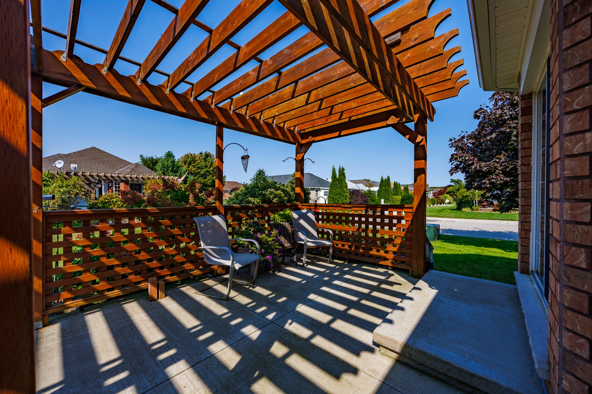 Patio at 103 Upper Canada Drive, Village of Long Point Bay, Port Rowan Patio at 103 Upper Canada Drive, Village of Long Point Bay, Port Rowan