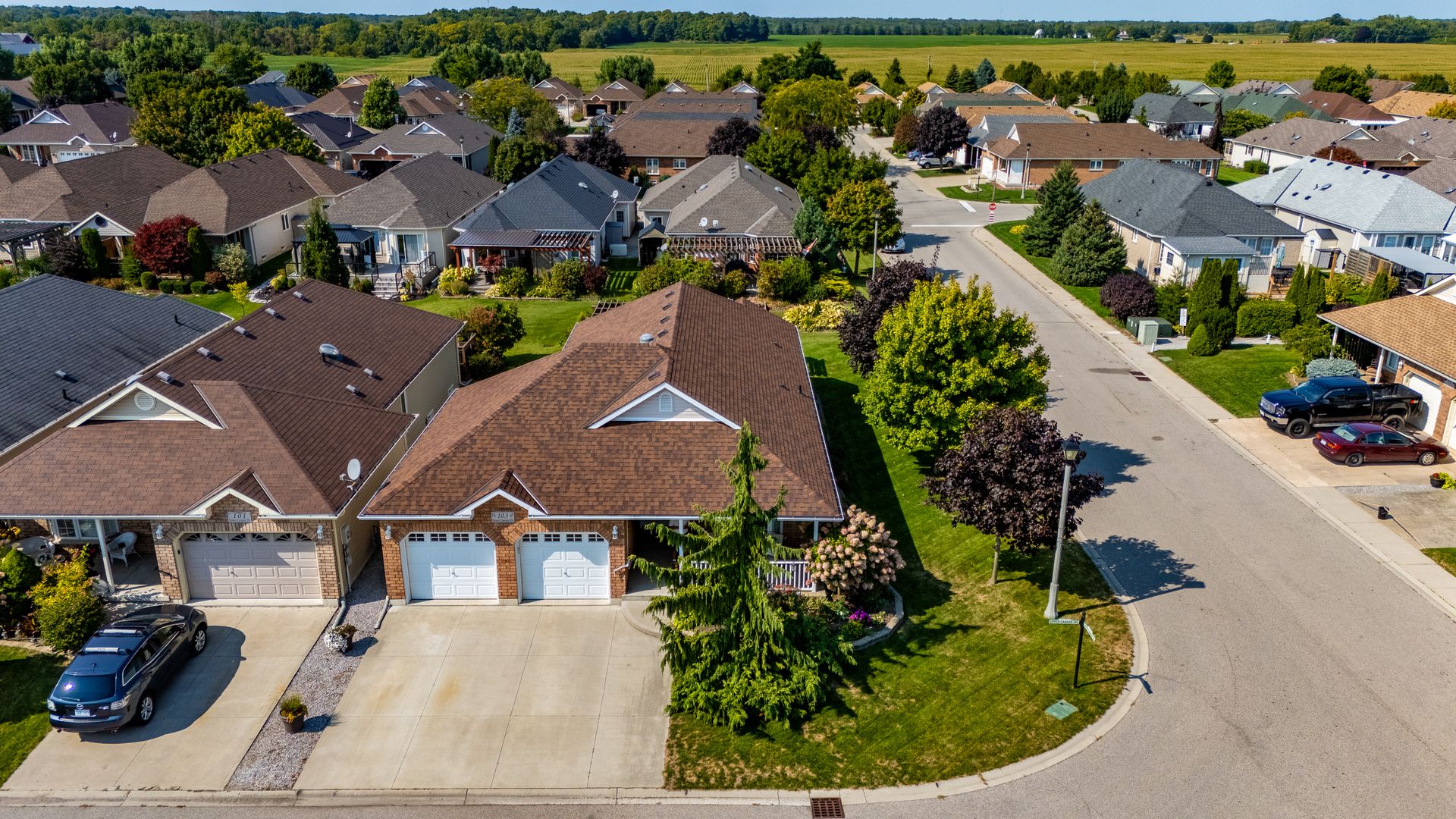Aerial View at 103 Upper Canada Drive, Village of Long Point Bay, Port Rowan Aerial View at 103 Upper Canada Drive, Village of Long Point Bay, Port Rowan