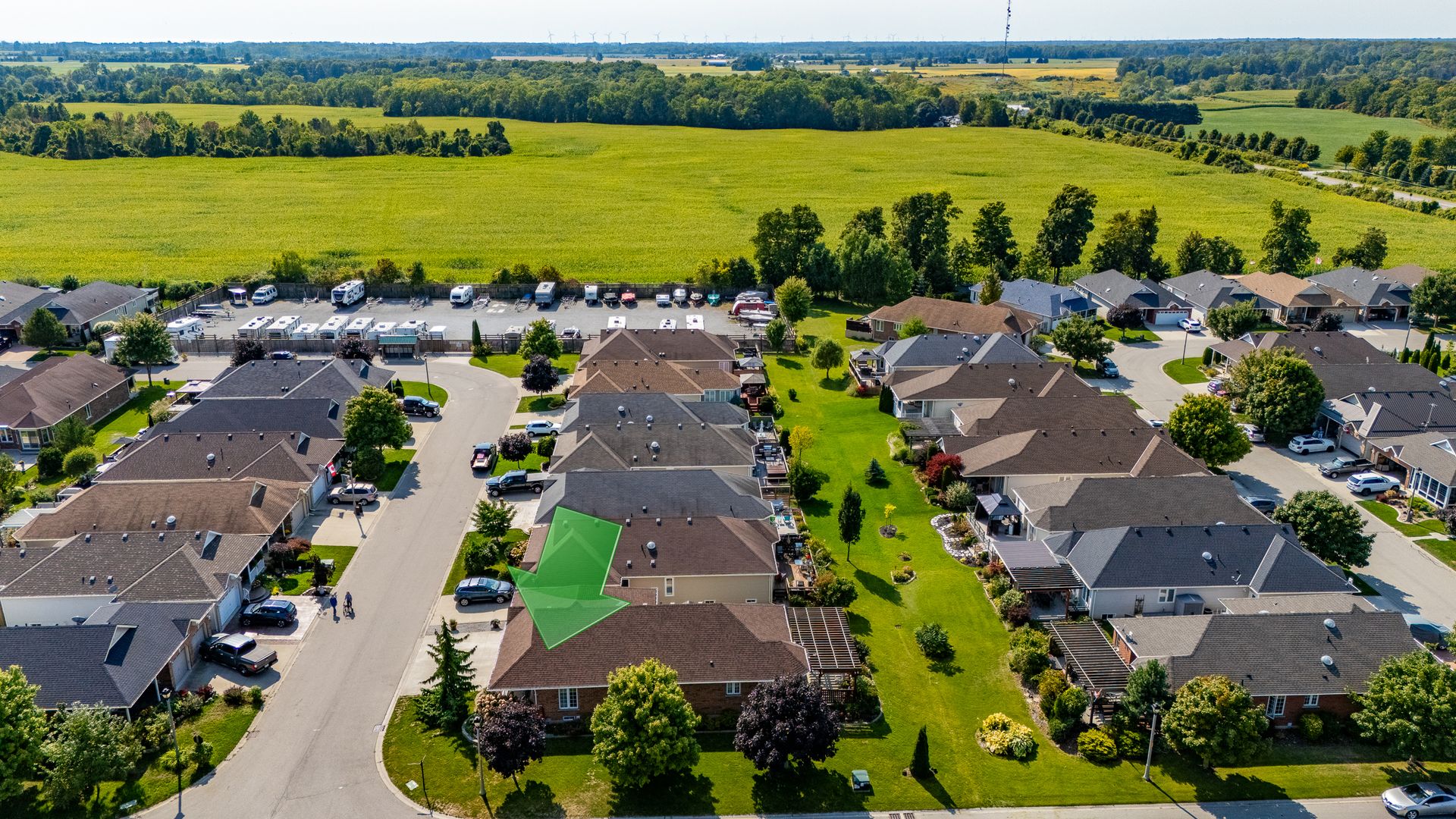 Aerial View at 103 Upper Canada Drive, Village of Long Point Bay, Port Rowan Aerial View at 103 Upper Canada Drive, Village of Long Point Bay, Port Rowan