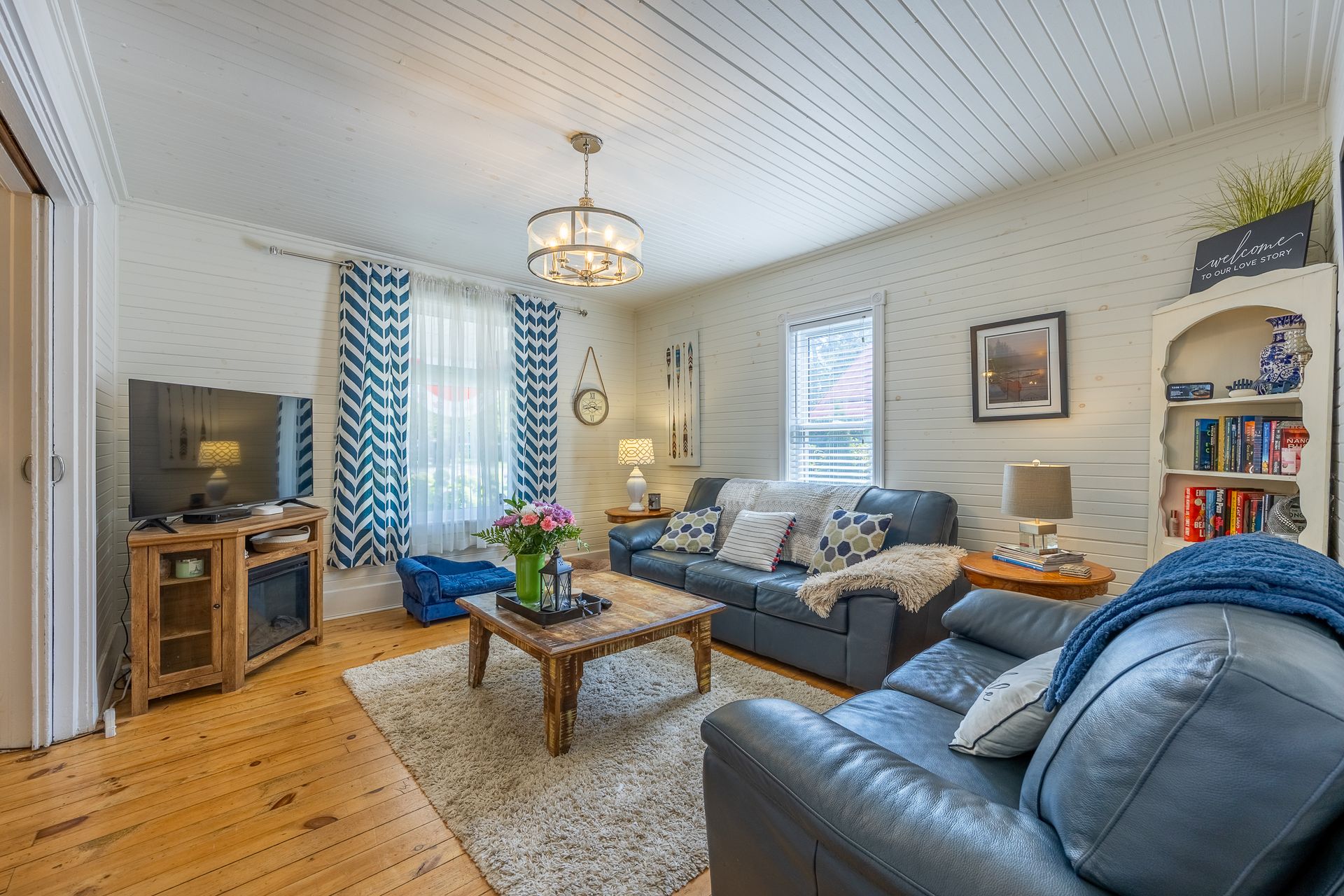 Living Room at 1047 Bay Street, Port Rowan Living Room at 1047 Bay Street, Port Rowan