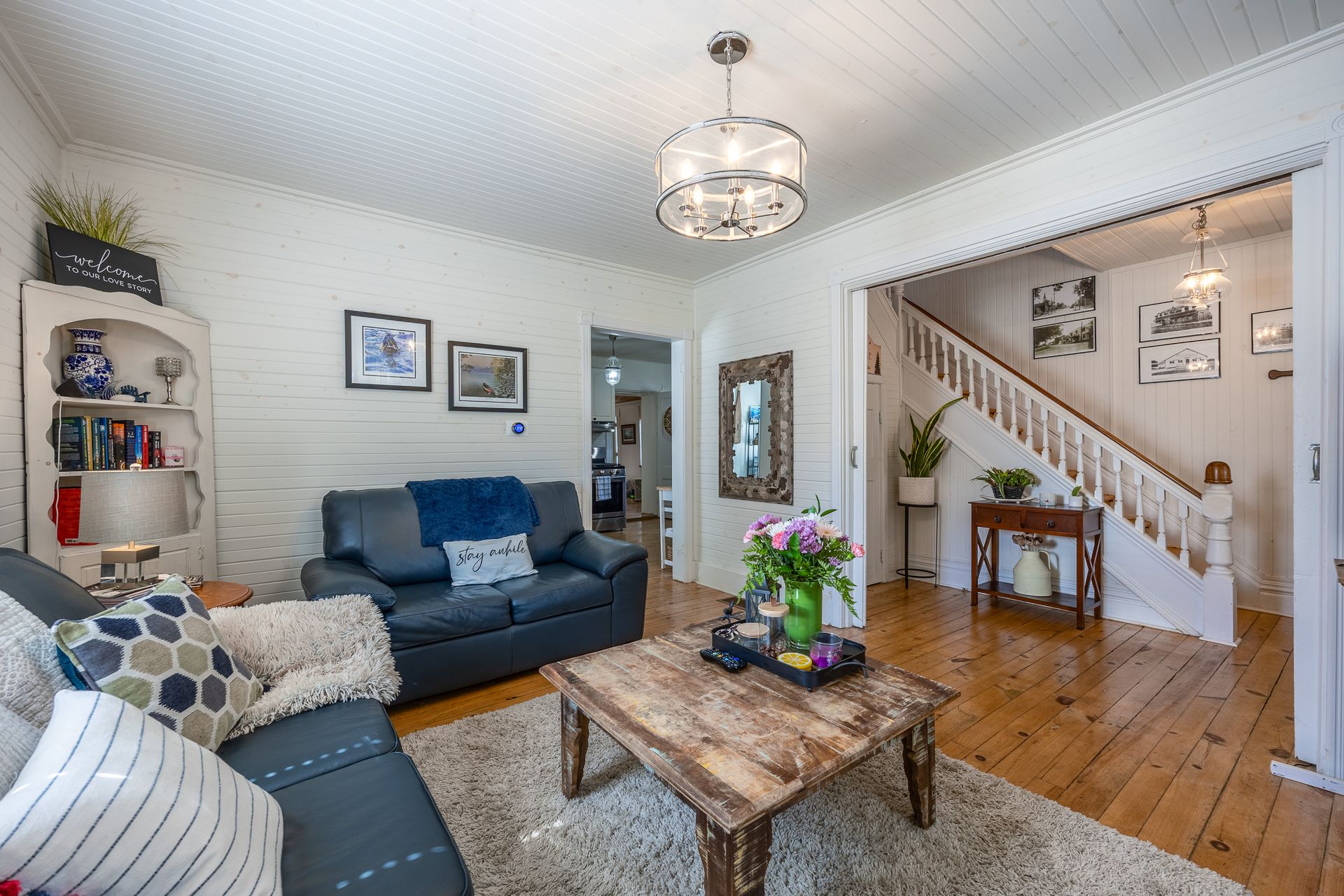 Living Room at 1047 Bay Street, Port Rowan Living Room at 1047 Bay Street, Port Rowan