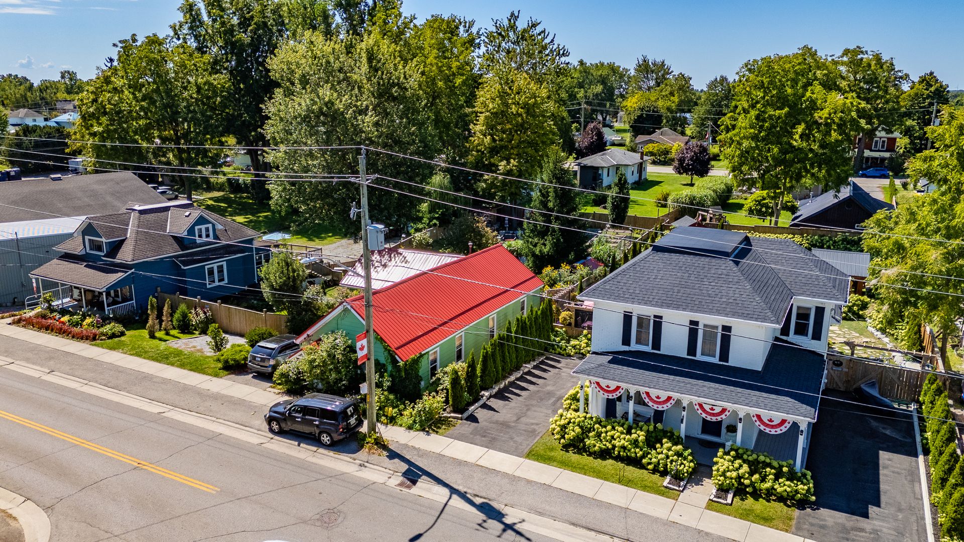 Aerial View at 1047 Bay Street, Port Rowan Aerial View at 1047 Bay Street, Port Rowan