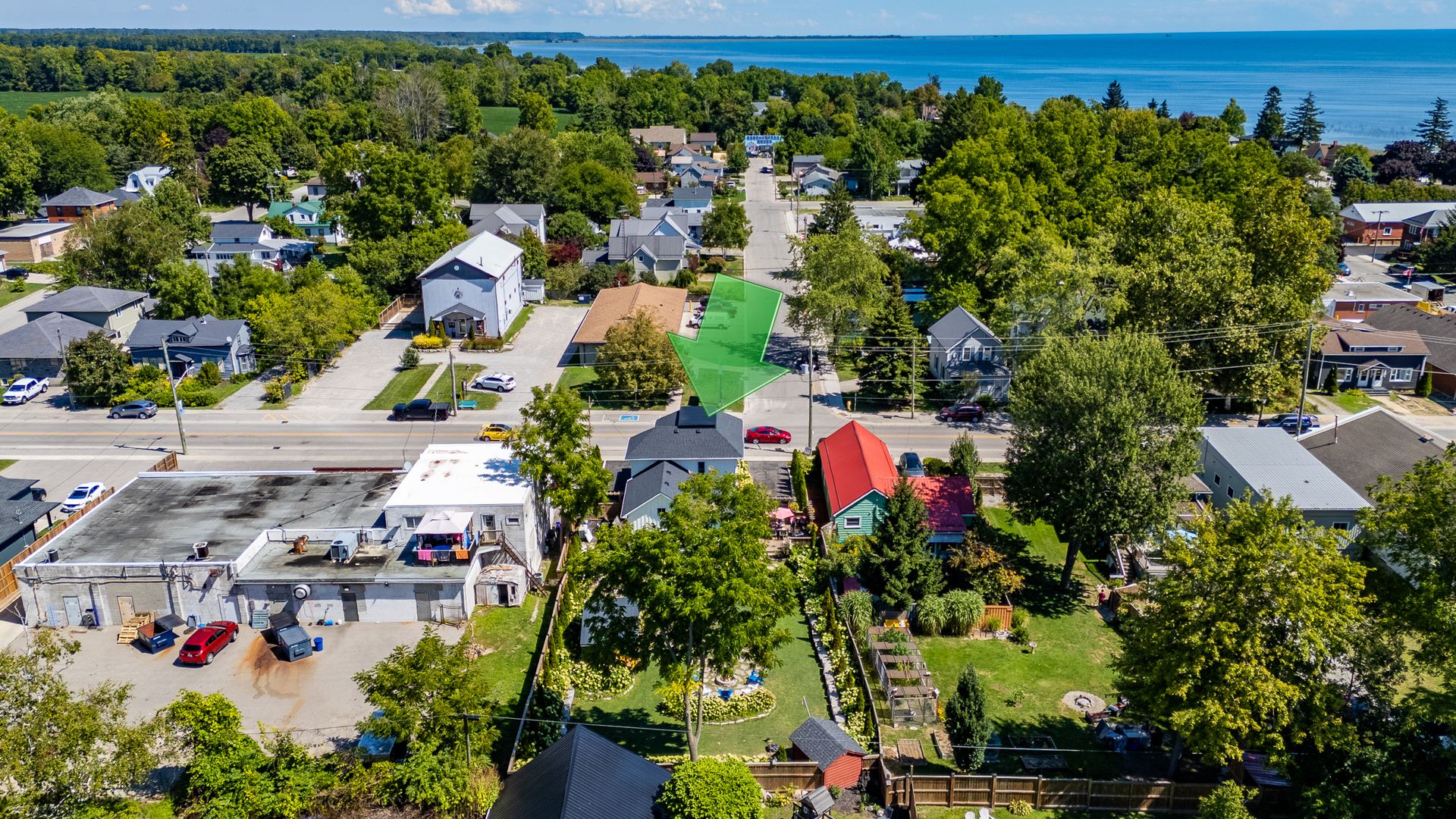 Aerial View at 1047 Bay Street, Port Rowan Aerial View at 1047 Bay Street, Port Rowan