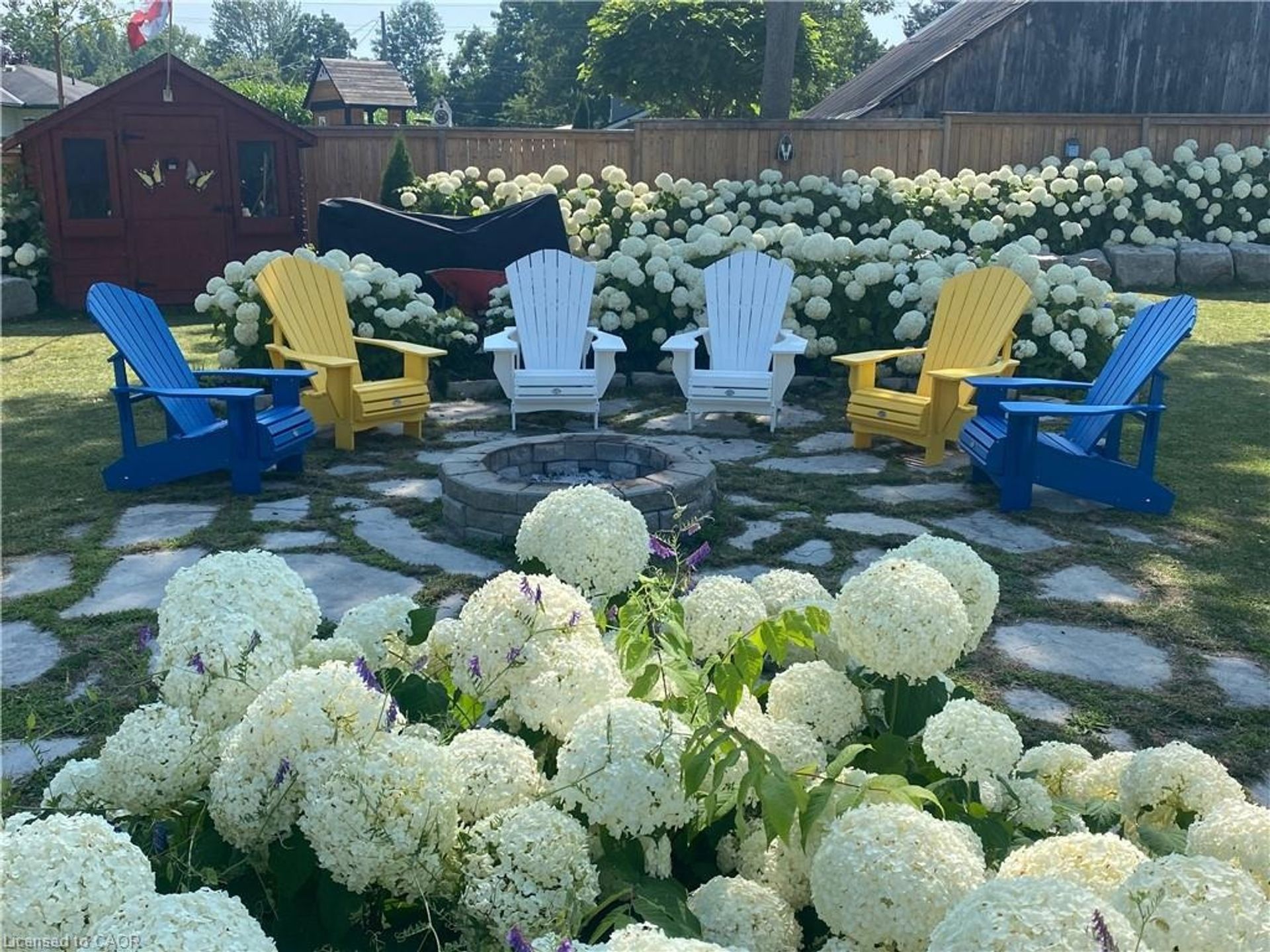 yard at 1047 Bay Street, Port Rowan yard at 1047 Bay Street, Port Rowan