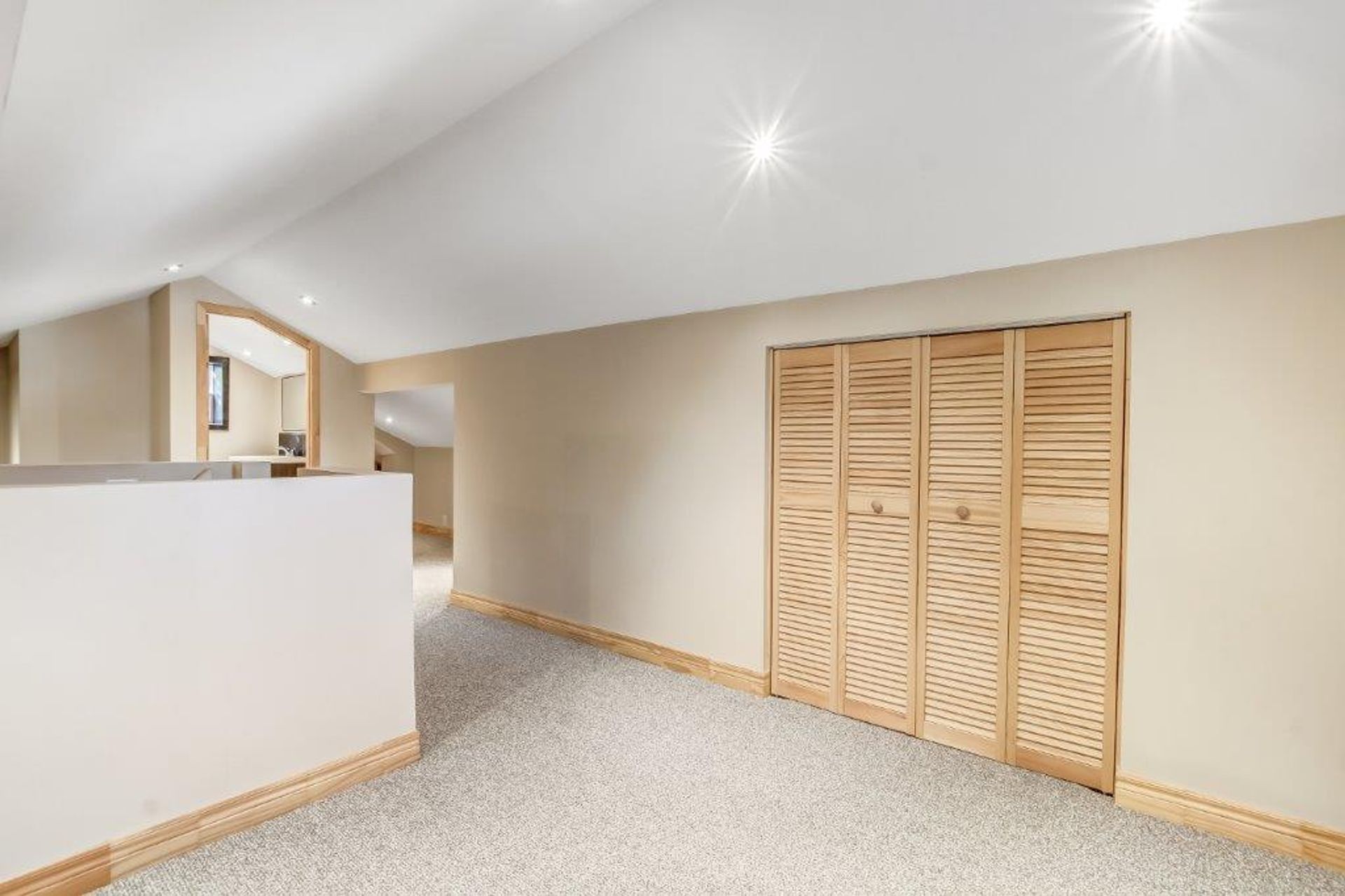 Storage space/closet in loft at 24 Centre Street, Port Rowan Storage space/closet in loft at 24 Centre Street, Port Rowan