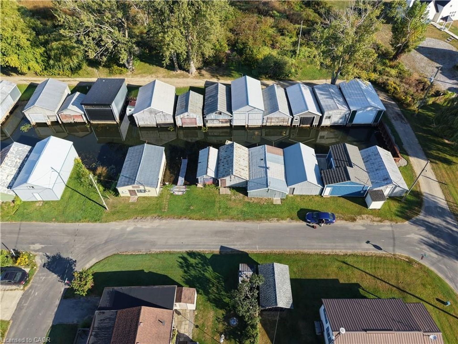 Aerial View at  Boat House Lane, Long Point Cottage Community, Long Point Aerial View at  Boat House Lane, Long Point Cottage Community, Long Point