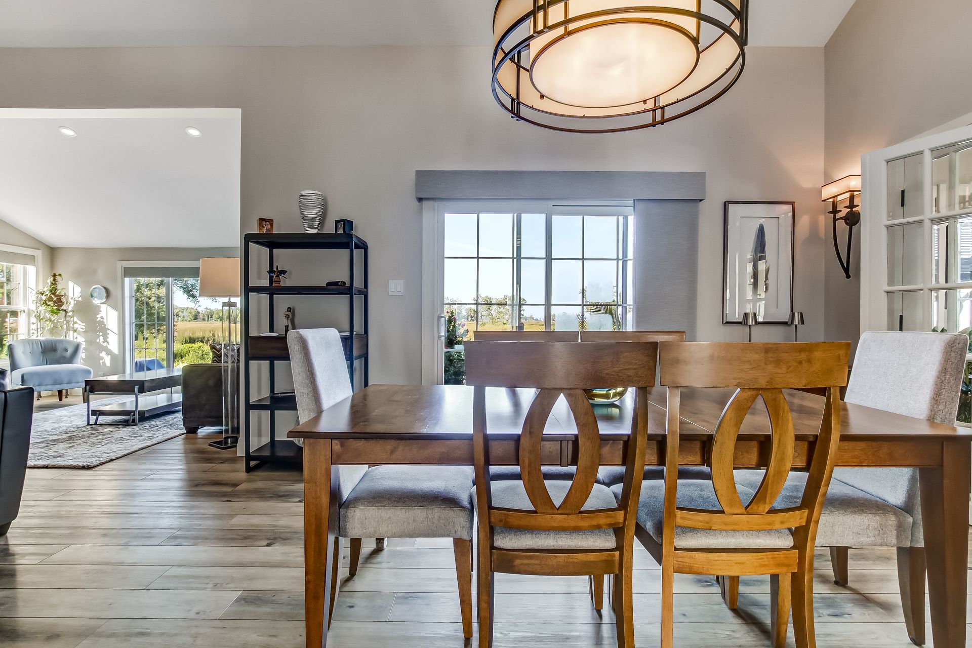 Great Room, dining area at 86 Old Cut Boulevard, Long Point Cottage Community, Long Point Great Room, dining area at 86 Old Cut Boulevard, Long Point Cottage Community, Long Point