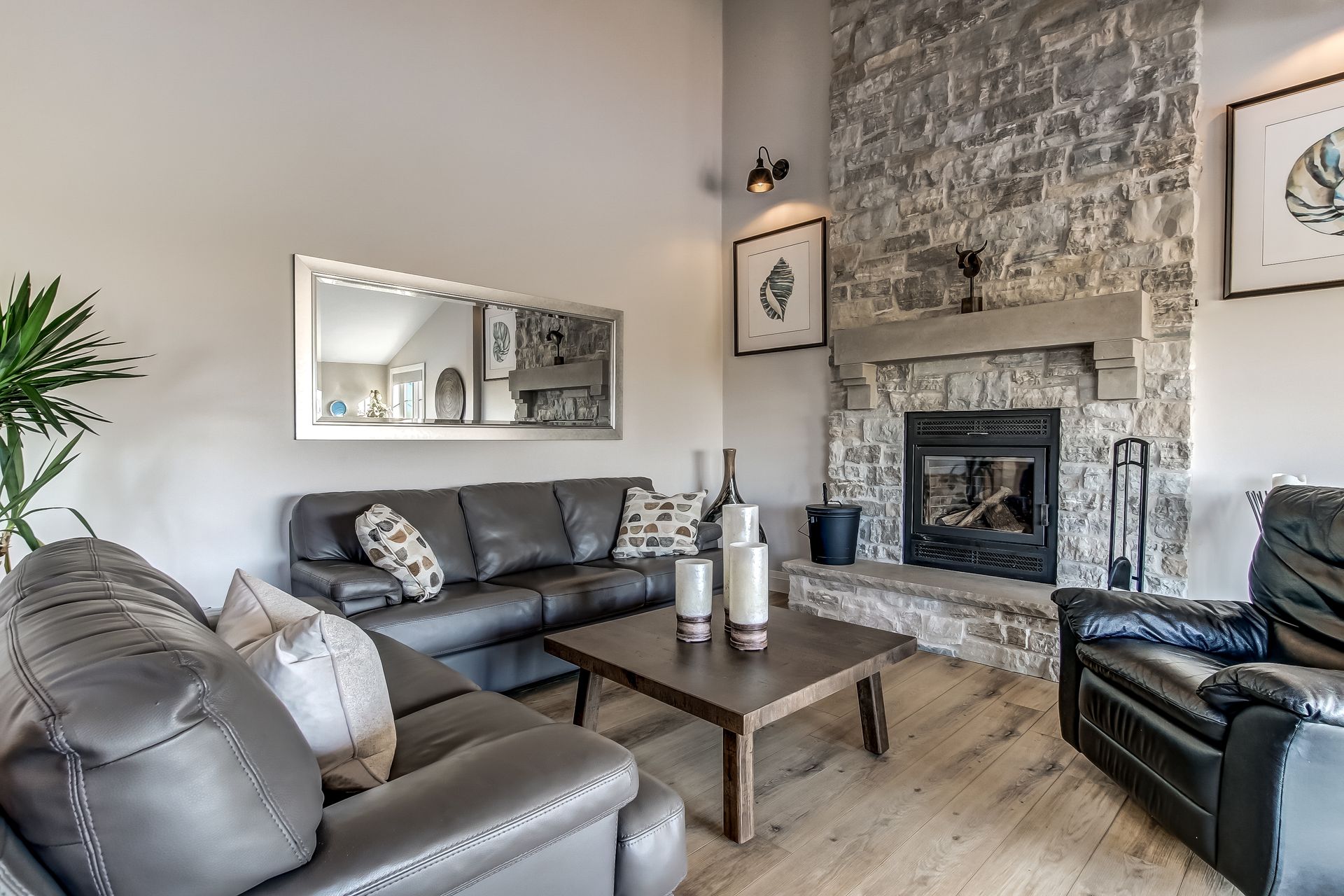 cozy corner with fireplace at 86 Old Cut Boulevard, Long Point Cottage Community, Long Point cozy corner with fireplace at 86 Old Cut Boulevard, Long Point Cottage Community, Long Point