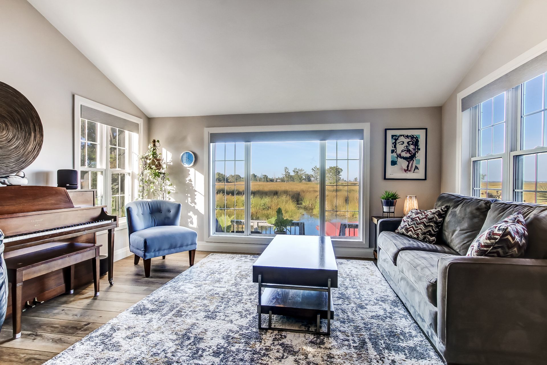 Sitting room with great view at 86 Old Cut Boulevard, Long Point Cottage Community, Long Point Sitting room with great view at 86 Old Cut Boulevard, Long Point Cottage Community, Long Point