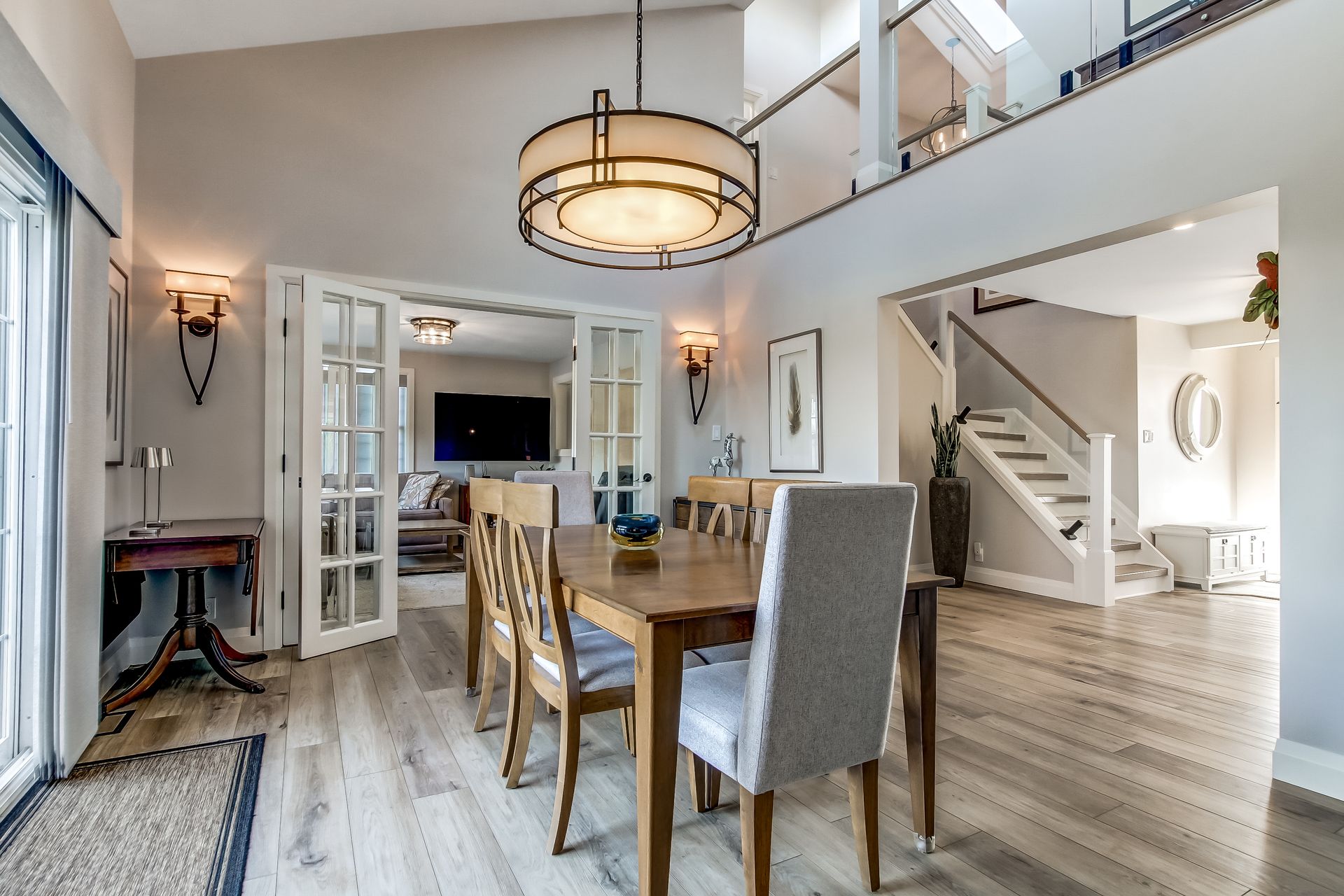 Great room dining area at 86 Old Cut Boulevard, Long Point Cottage Community, Long Point Great room dining area at 86 Old Cut Boulevard, Long Point Cottage Community, Long Point