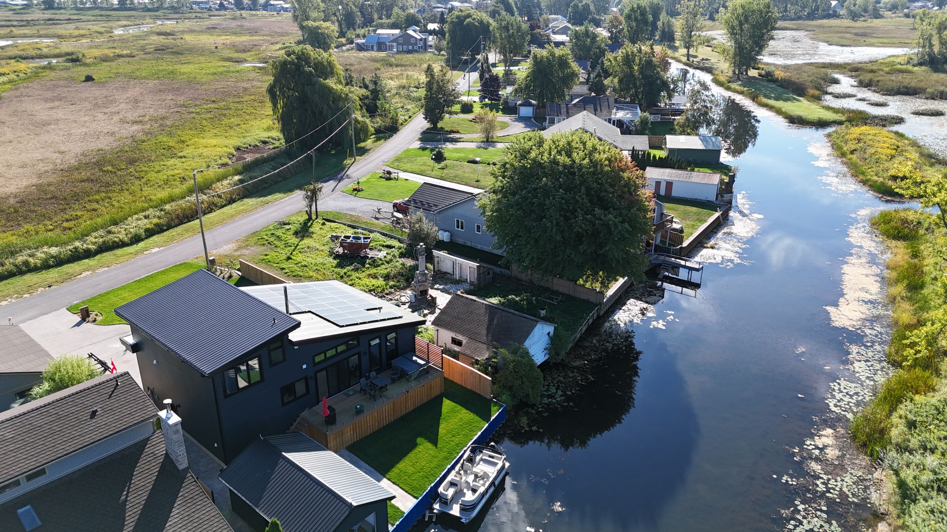 Channel view at 86 Old Cut Boulevard, Long Point Cottage Community, Long Point Channel view at 86 Old Cut Boulevard, Long Point Cottage Community, Long Point