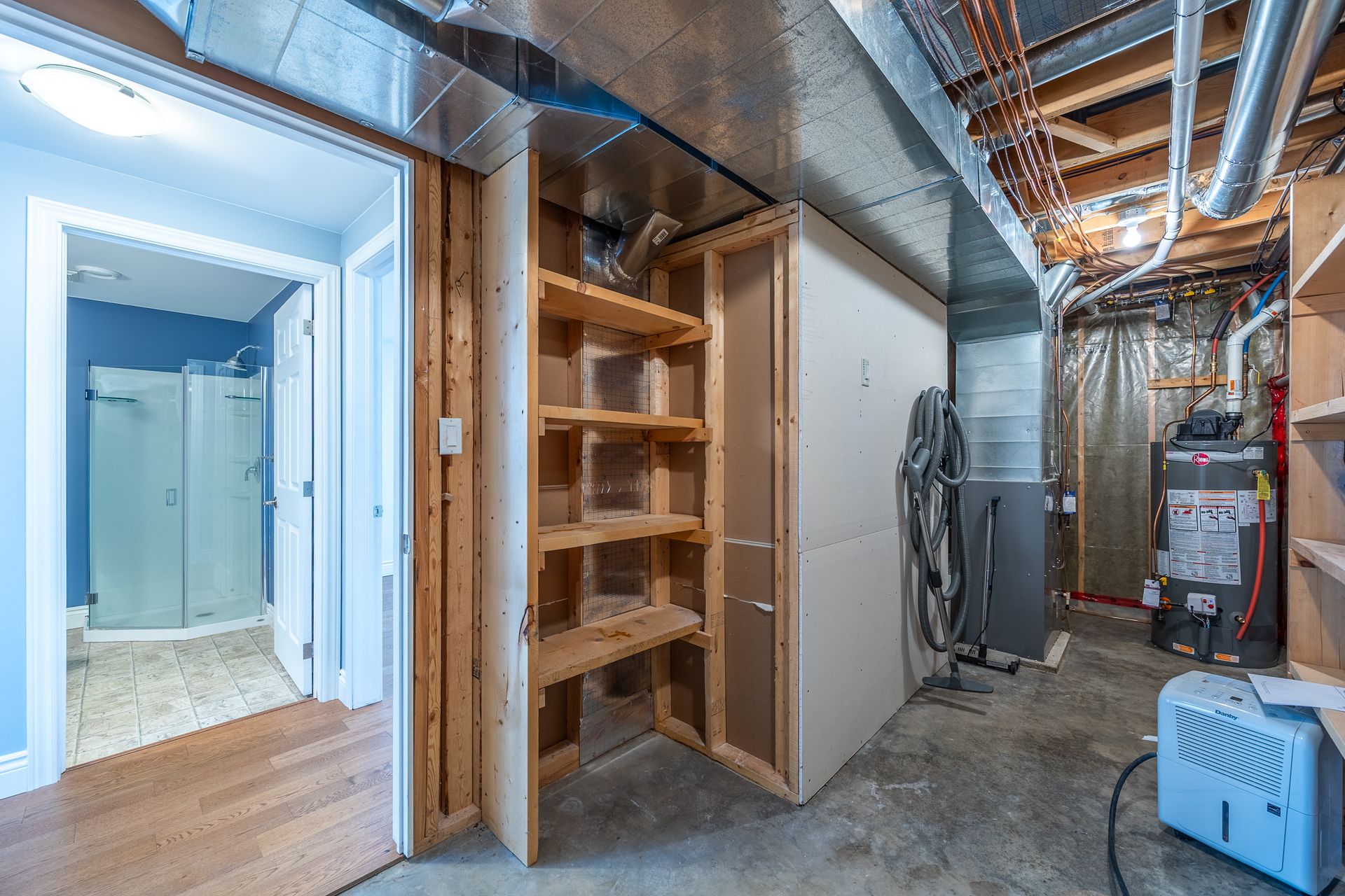 Basement at 5 Wood Duck Way, Ducks Landing, Port Rowan Basement at 5 Wood Duck Way, Ducks Landing, Port Rowan