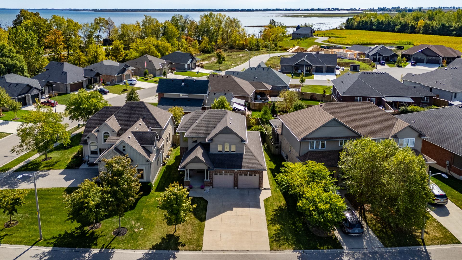 Aerial View at 5 Wood Duck Way, Ducks Landing, Port Rowan Aerial View at 5 Wood Duck Way, Ducks Landing, Port Rowan