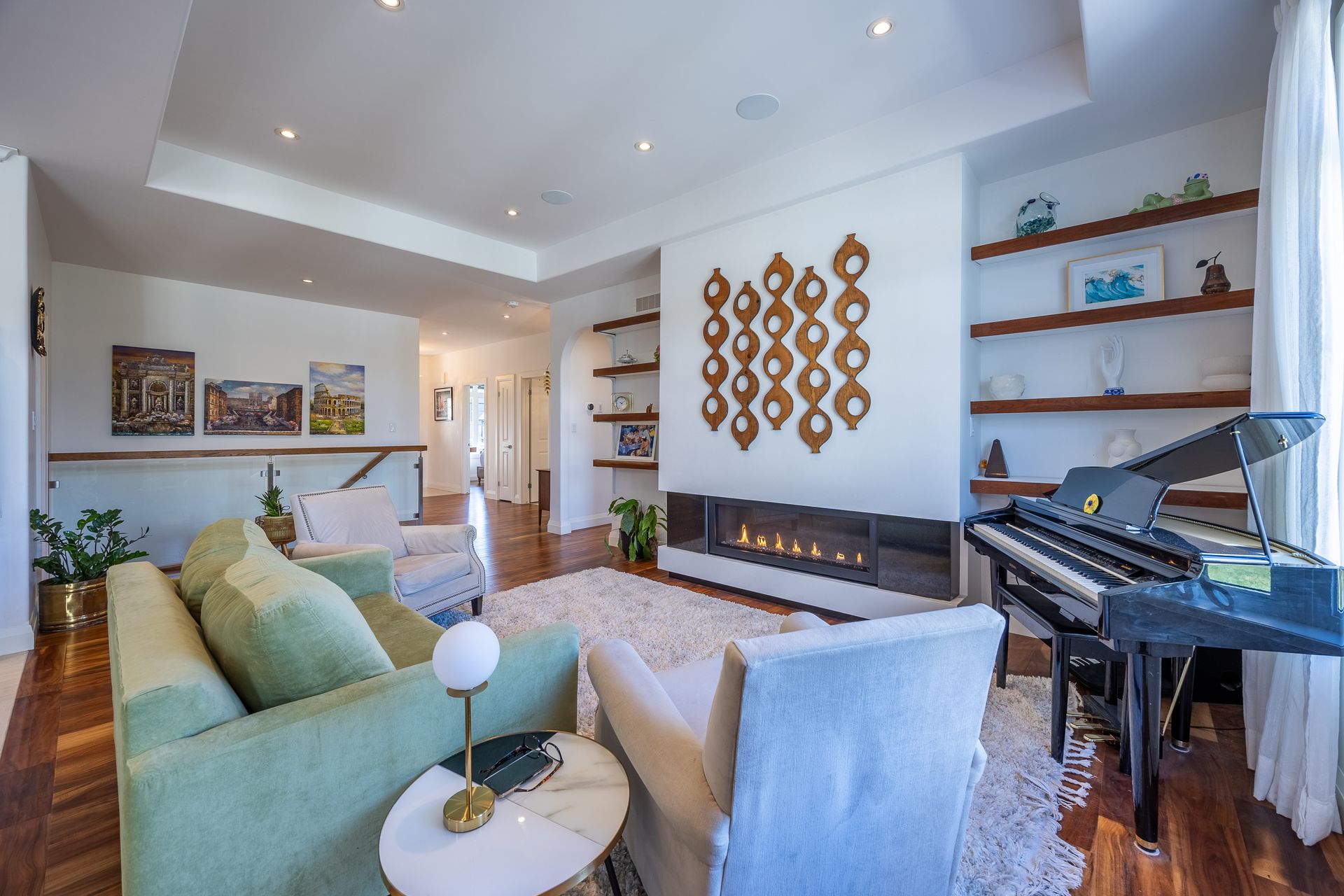 Living Room at 80 Backus Drive, Port Rowan Living Room at 80 Backus Drive, Port Rowan